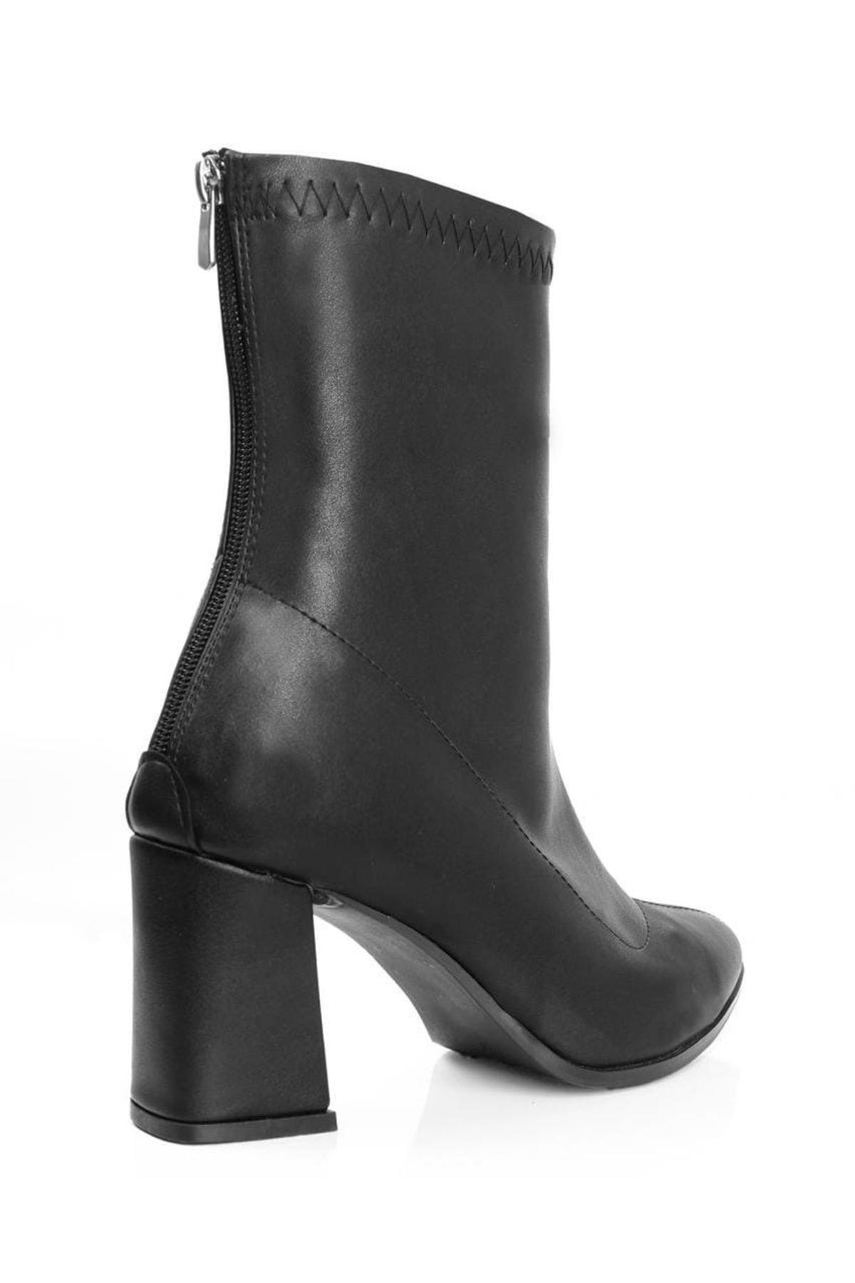ACMZ SHOES-Medium Heels and Ankle Boots Stretch 3