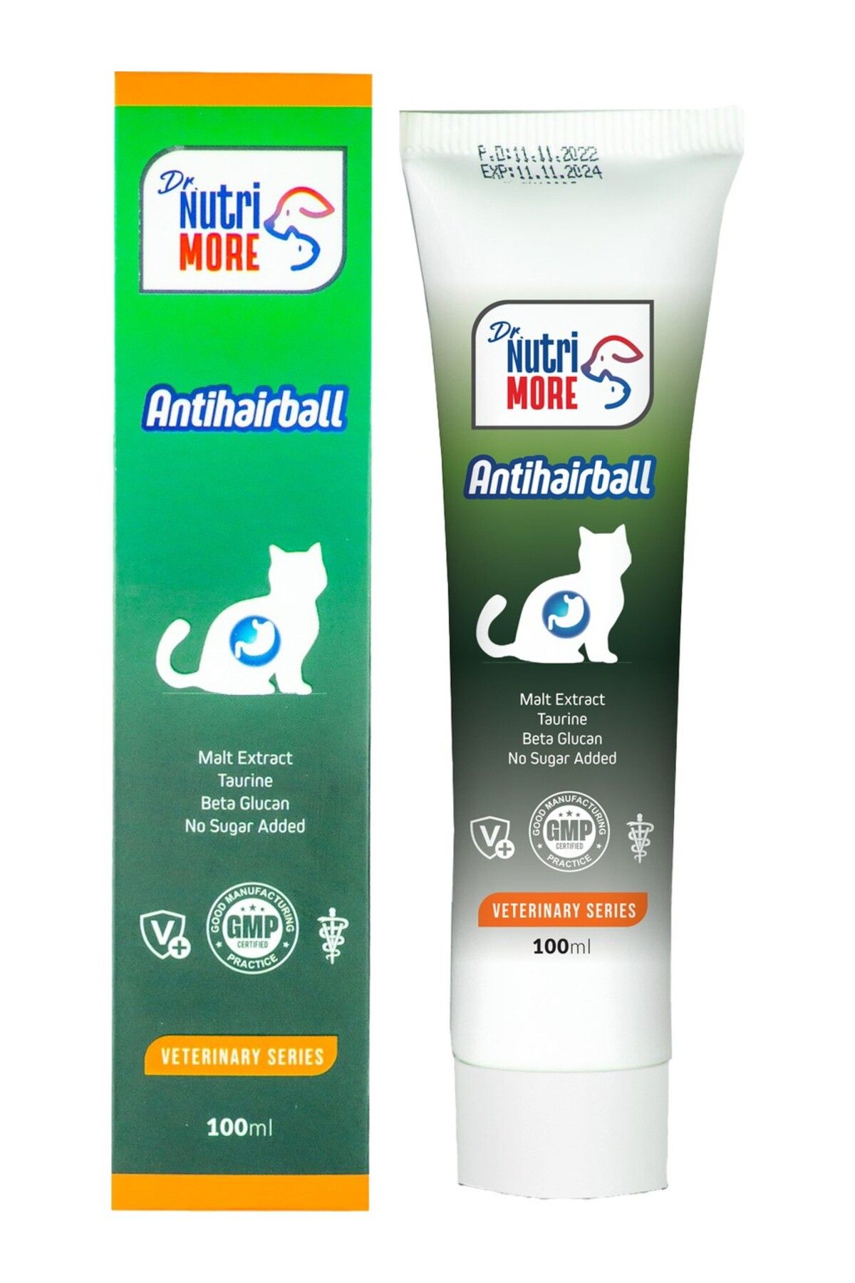 Genel Markalar Antihairball Kedi Tüy Yumağı Önlemeyi Destekleyen Macun 120 gr