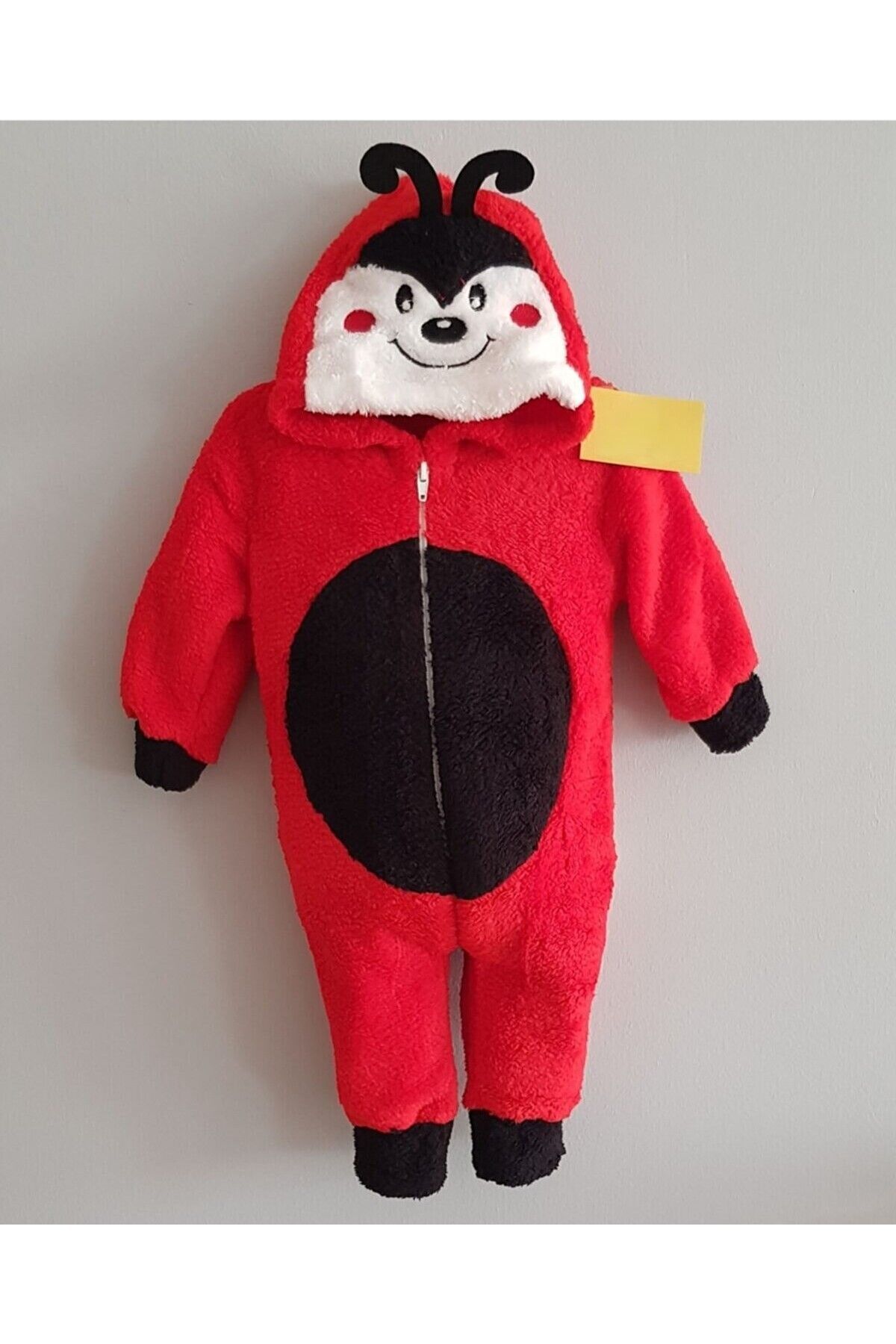 Bebelove Erkek/Kız Bebek Uğurböceği  Welsoft Polar Çocuk Tulum fotoğrafı 5 (önizleme)