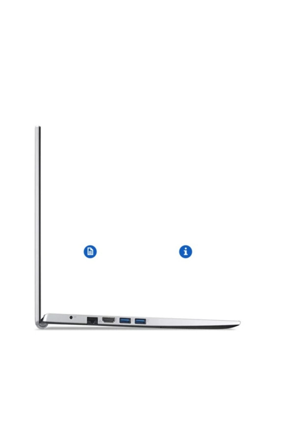 Coperchio Display LCD Argento Per Acer Aspire 3 A315-35 – Ricambio Originale Acer