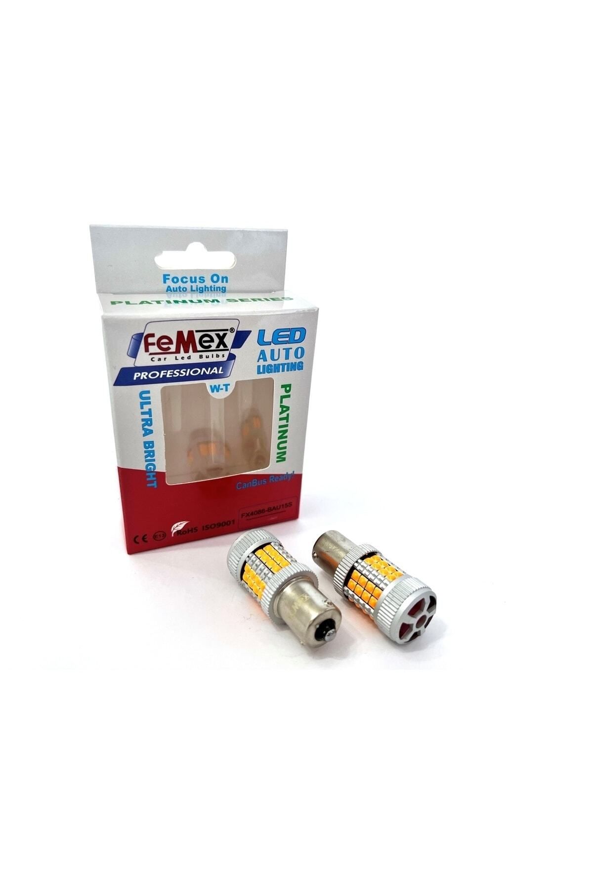 FEMEX Platinum PY21W-1156 BAU15S 150* Decoderli Sinyal Fanlı Led Ampul