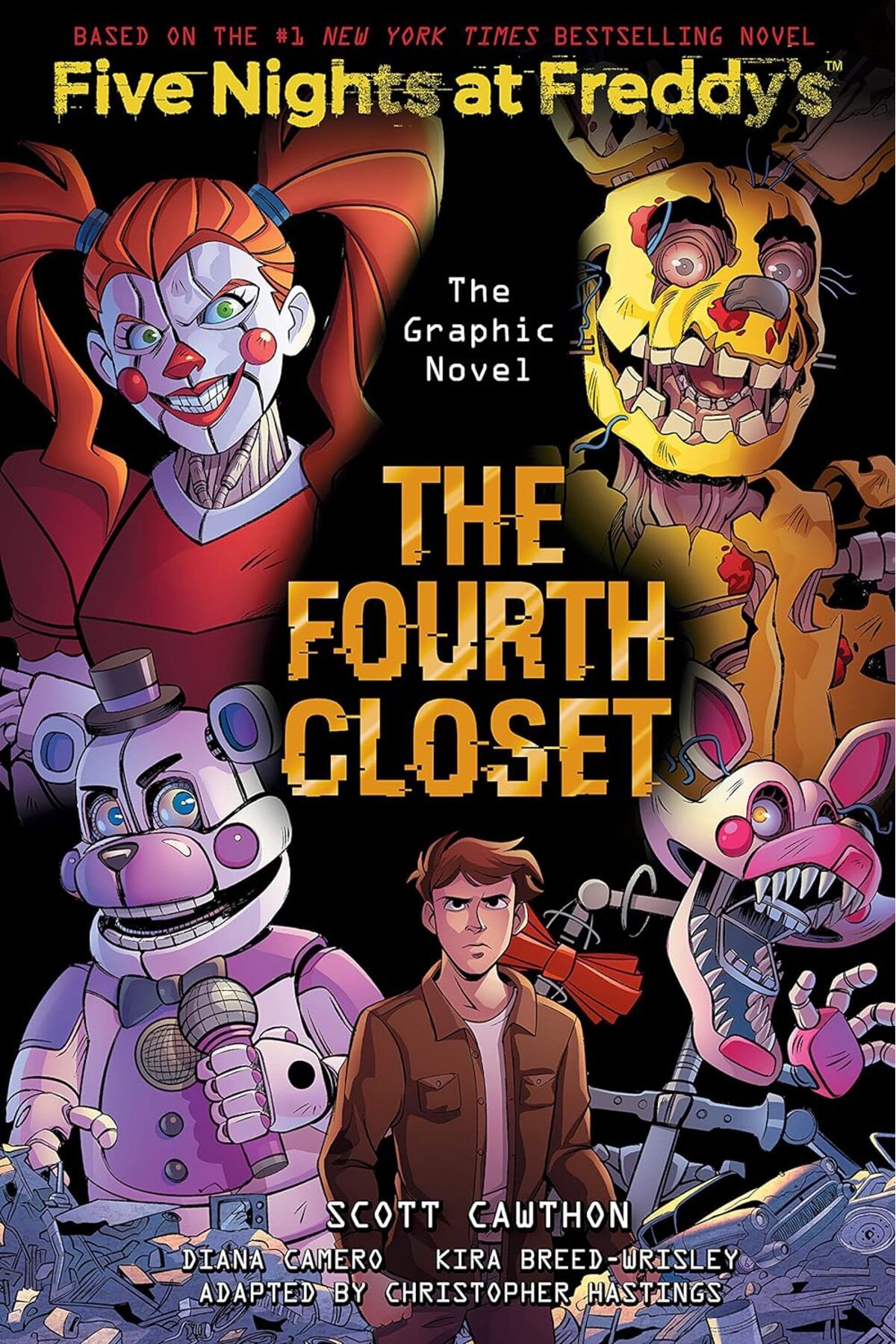 Scholastic The Fourth Closet The Graphic Novel - Five Nights At Freddy's