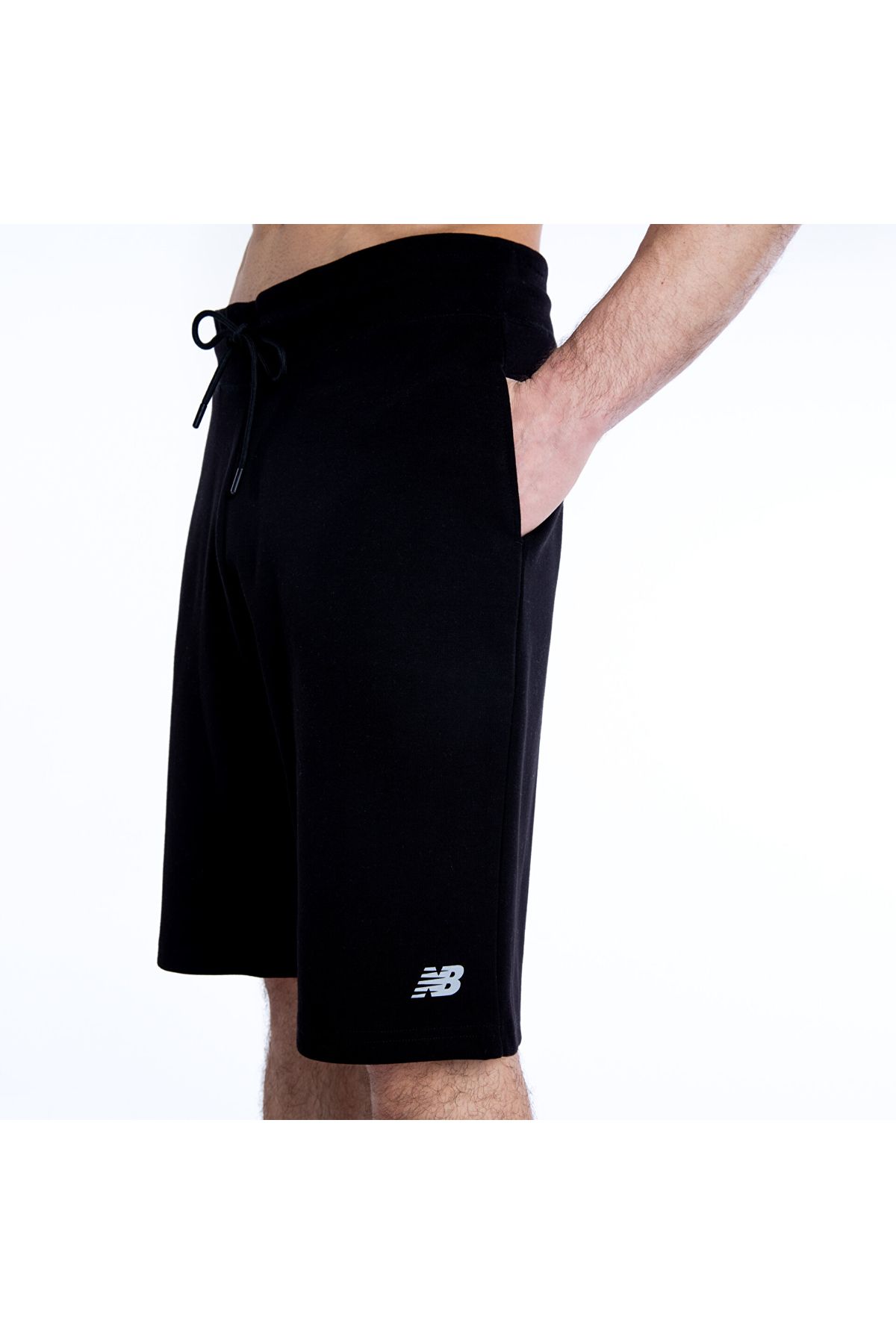 شورت ورزشی مشکی مردانه BKW NB سیاه اورجینال New Balance