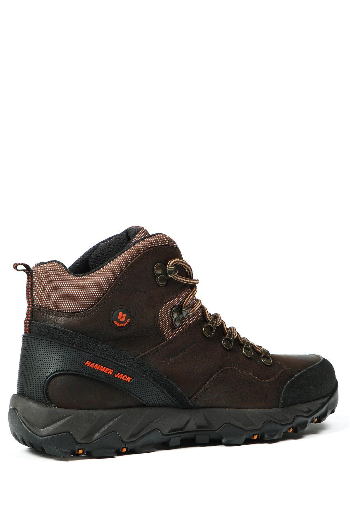 Hammer Jack-Genuine Leather Brown Washed Nubuck Outdoor Men's Boots 4