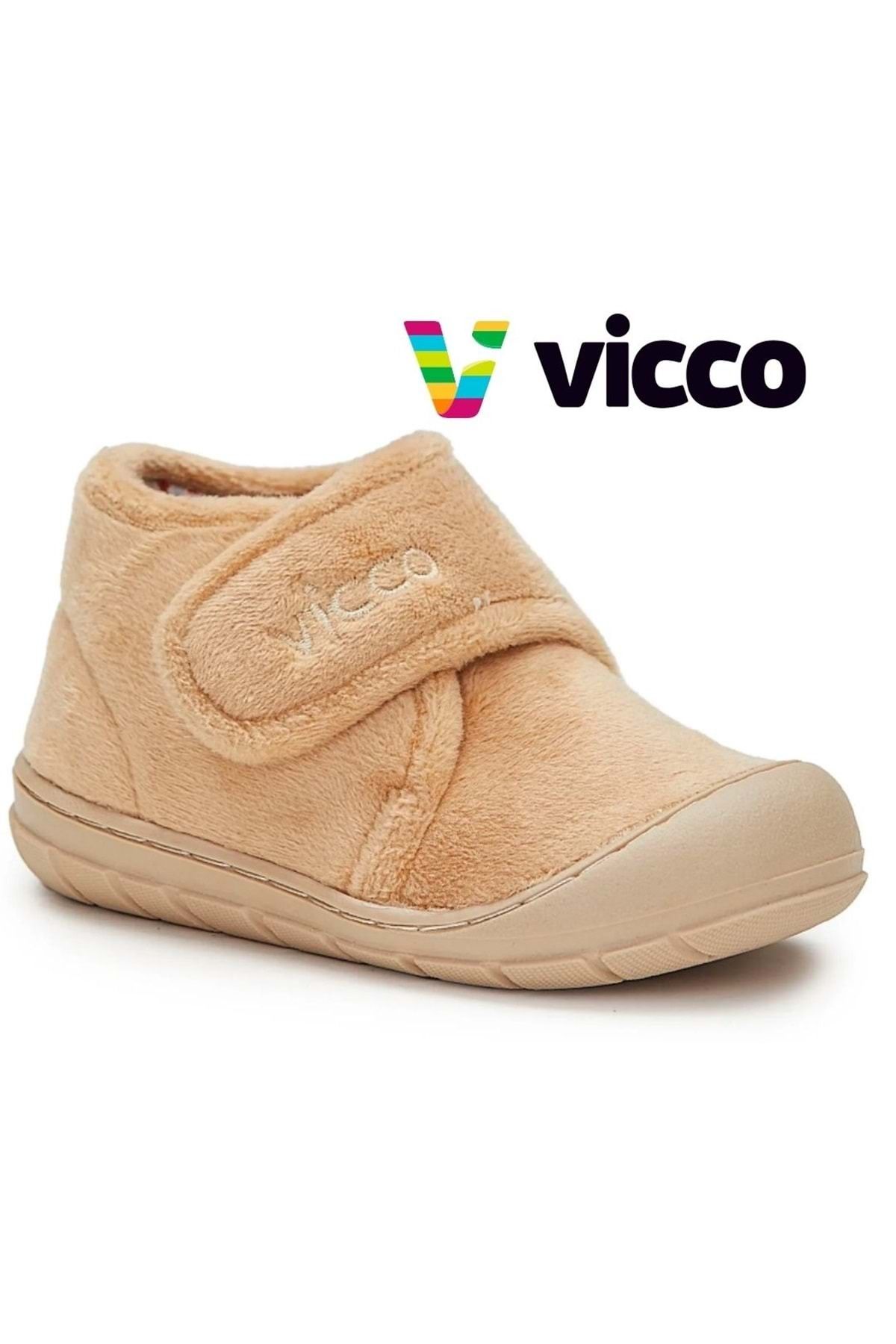 Vicco Culoare First Step Papuci Ortopedici Copii Pantofi Bej Unisex - 29