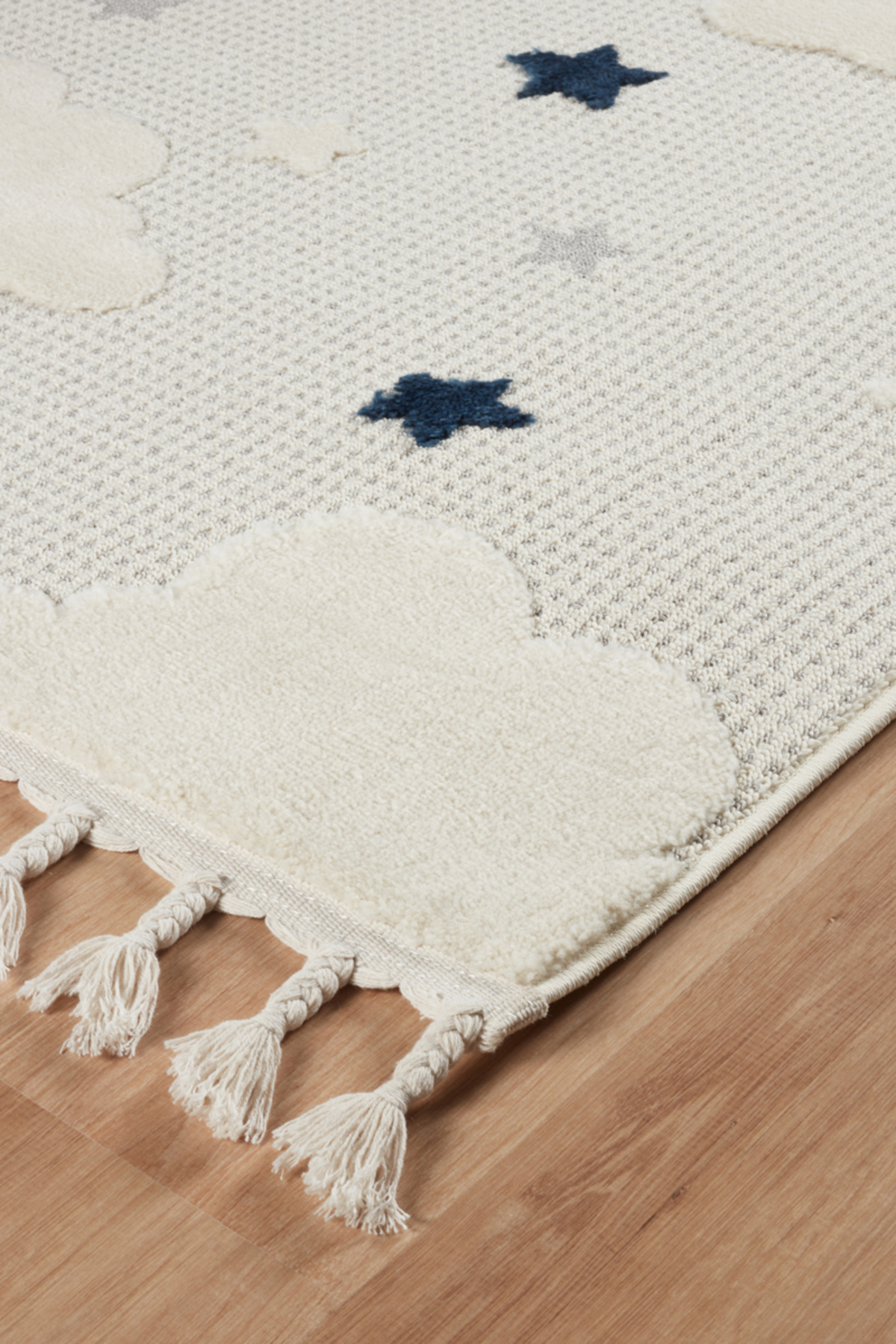venucci home & living Quincey Bukleli Renkli Yumuşak Peluş Çocuk Odası Halı Bebek Odası Genç Odası Halısı fotoğrafı 3 (önizleme)