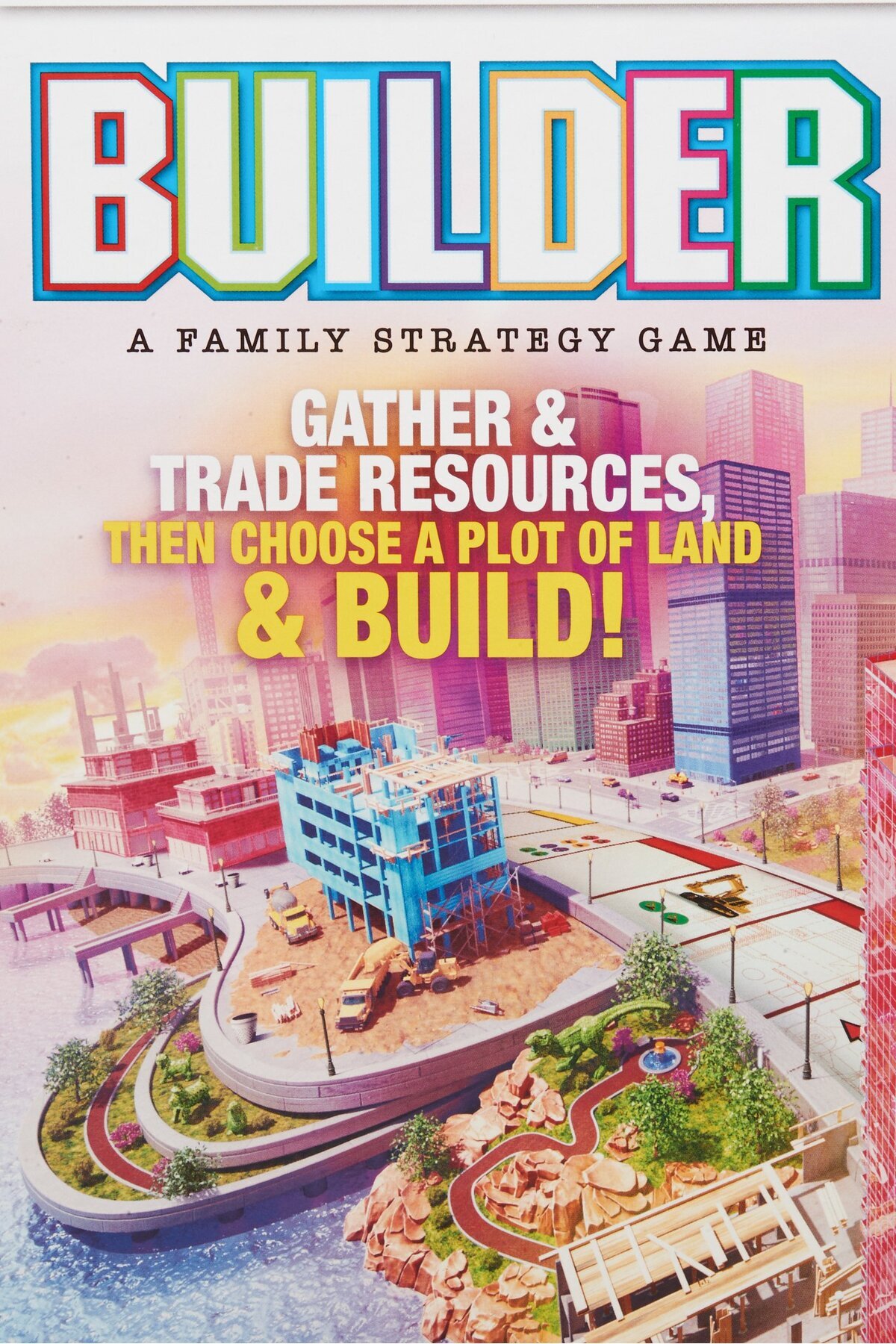 Hasbro-Monopoly Builder Family Strategy Game F1696 5
