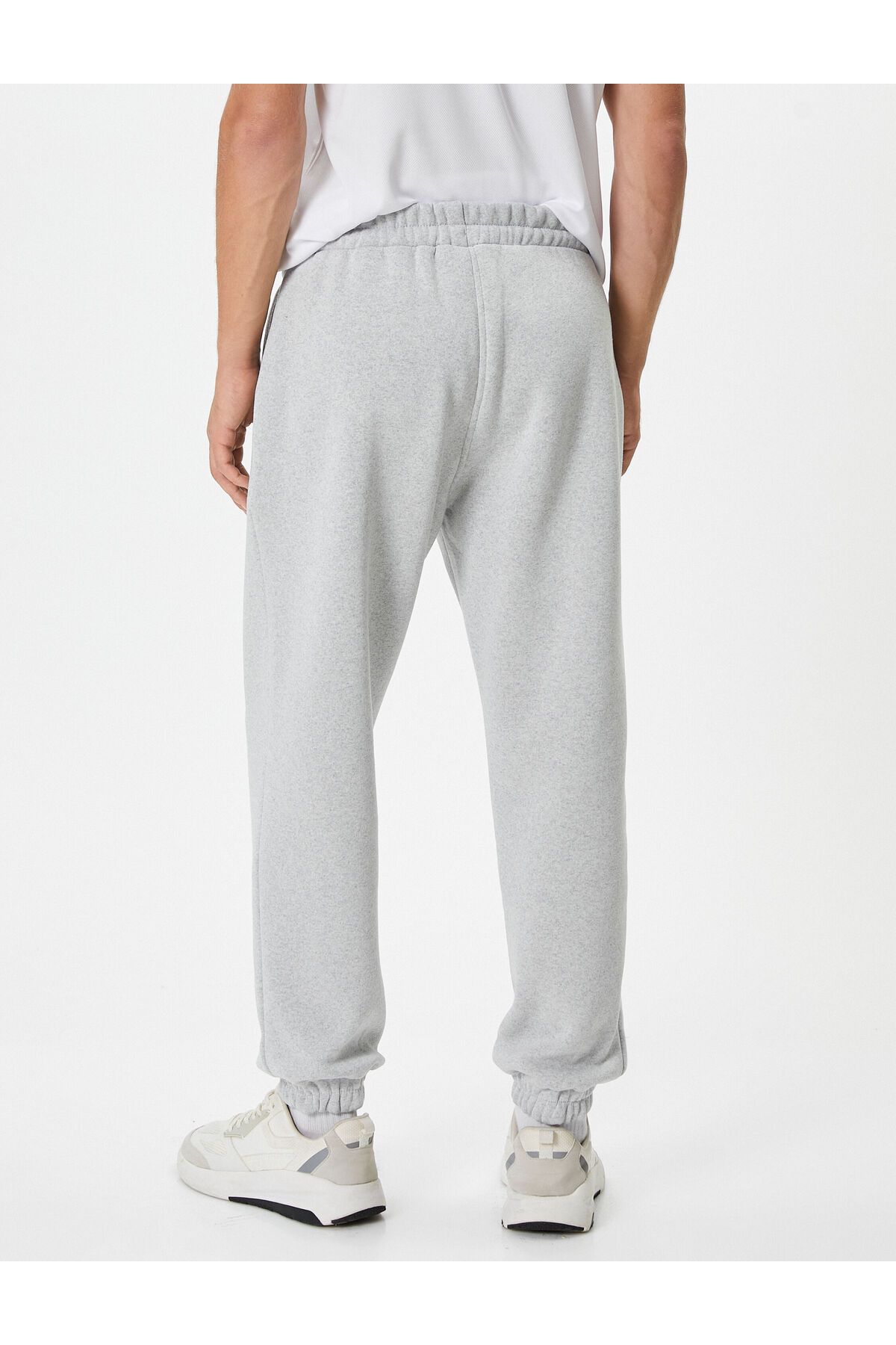 Koton-Grau melierte Herren-Jogginghose – 4WAM40161NK 4