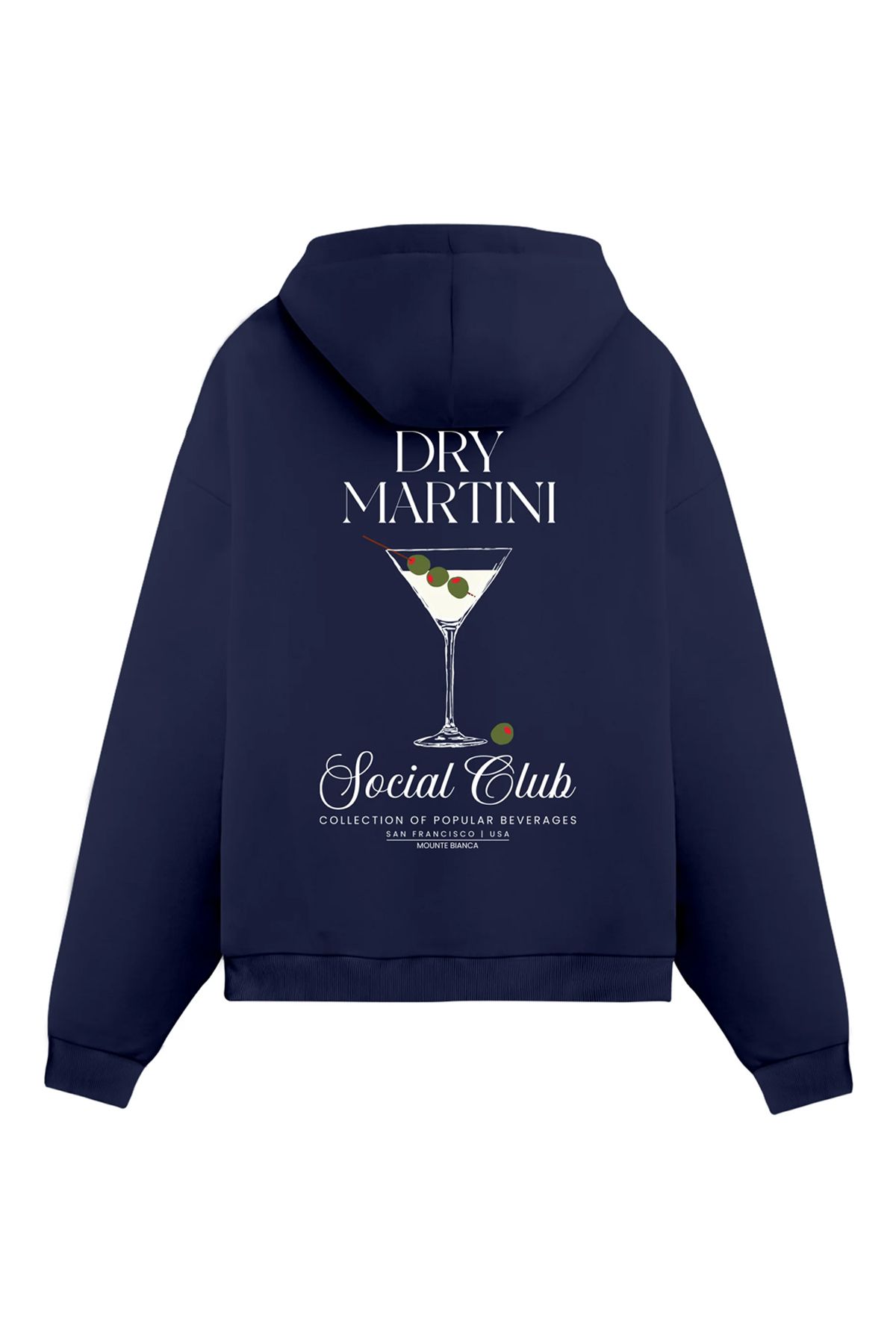 Mounte Bianca Unisex Dry Martini - هودی معمولی