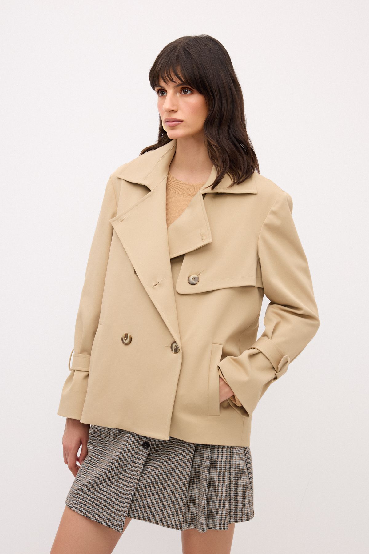 adL-Trench Coat - Beige - Basic 7