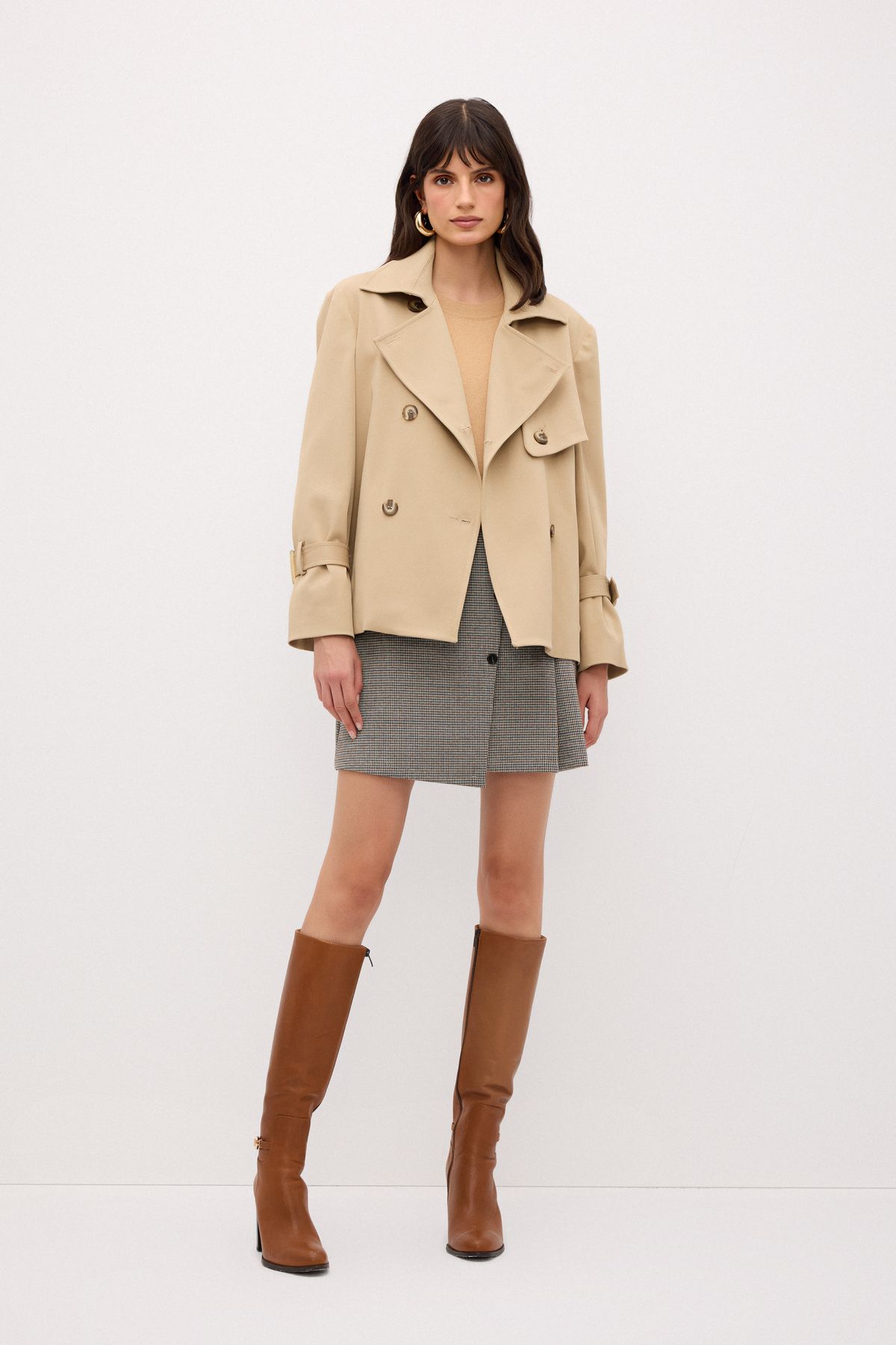 adL-Trench Coat - Beige - Basic 3