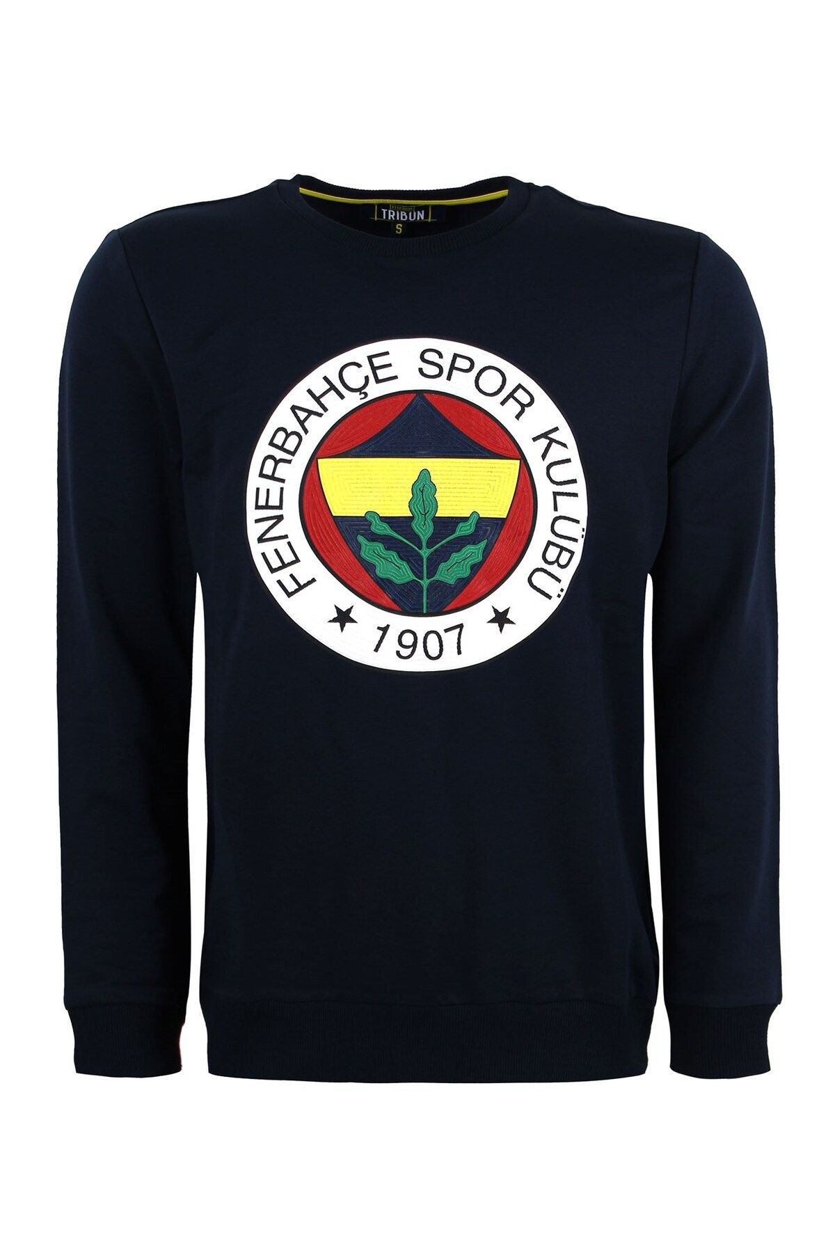 Fenerbahçe-Licensed Tribune Emblem Navy Blue Sweatshirt 1