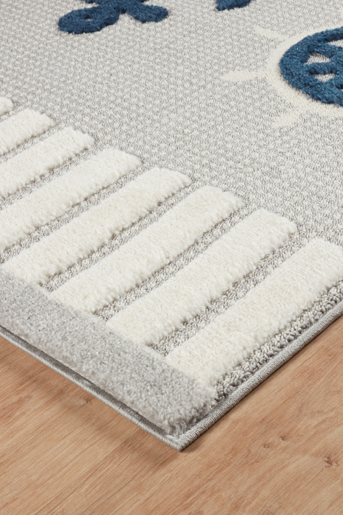 venucci home & living Quincey Bukleli Renkli Yumuşak Peluş Çocuk Odası Halı Bebek Odası Genç Odası Halısı fotoğrafı 3 (önizleme)