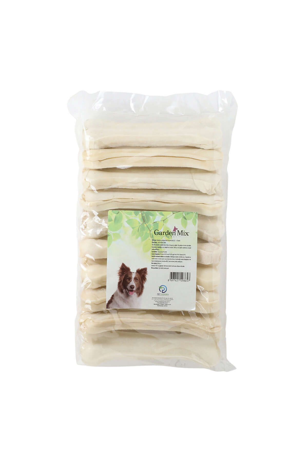 Gardenmix Sütlü Deri Kemik 16cm 90-100 G. 10lu Pkt YKTSN
