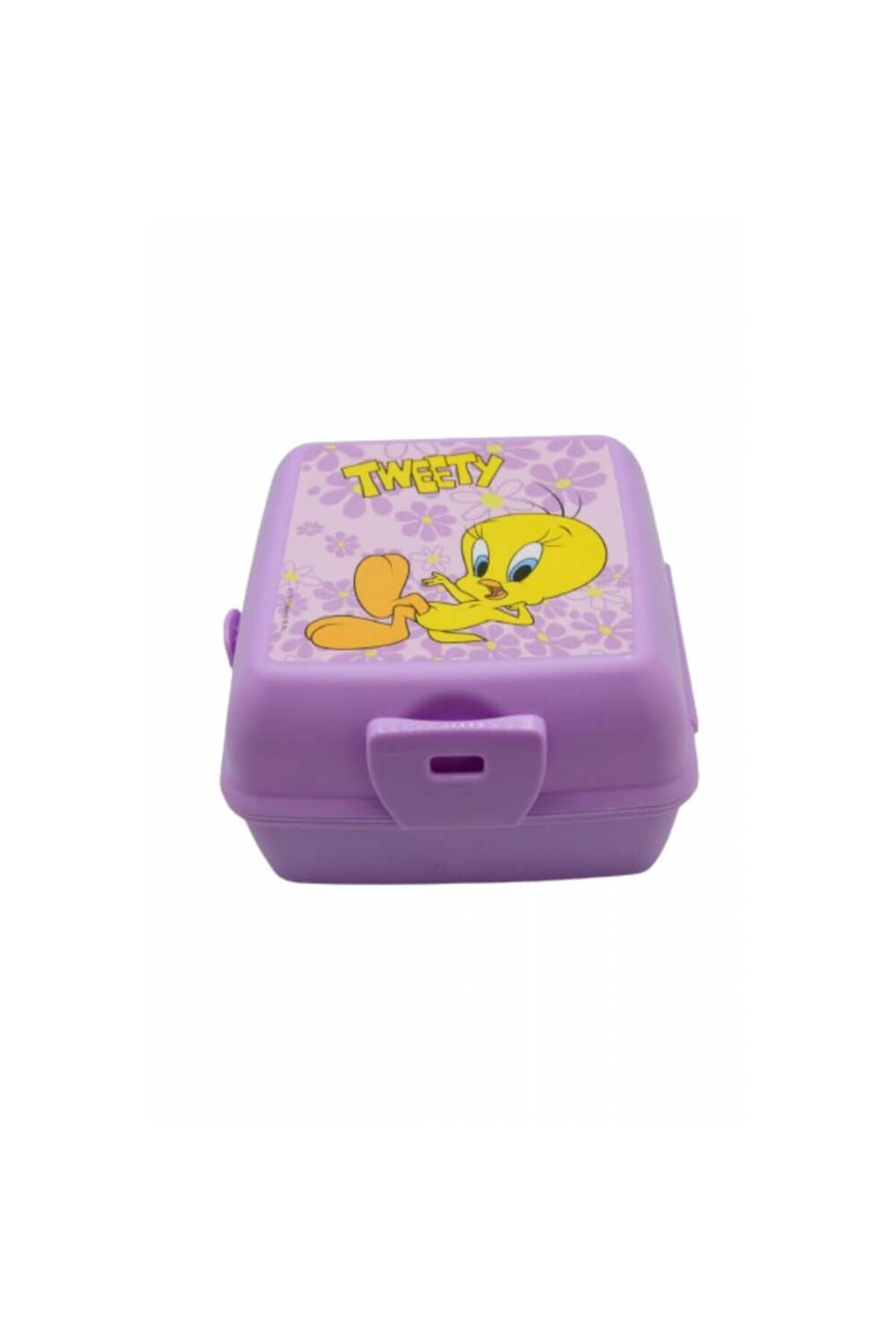 Piev-Lilac Tweety Feeding Bowl - 2 Compartments, Lock and Fork Spoon 4