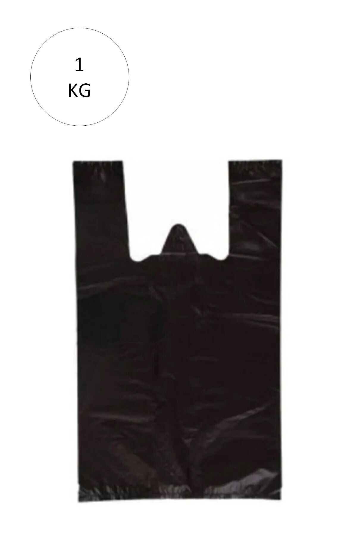LiderGlobal Siyah Atlet Poşet Mini Boy 20x34 cm Takriben 235 Adet 1 Kg