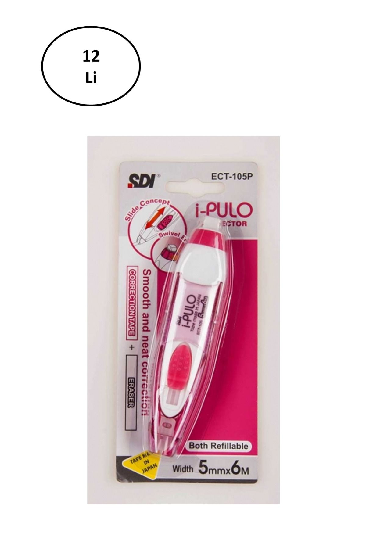 Angoravi Sdi I-Pulo 4,2 Mm 6 Metre Şerit silici 12'li