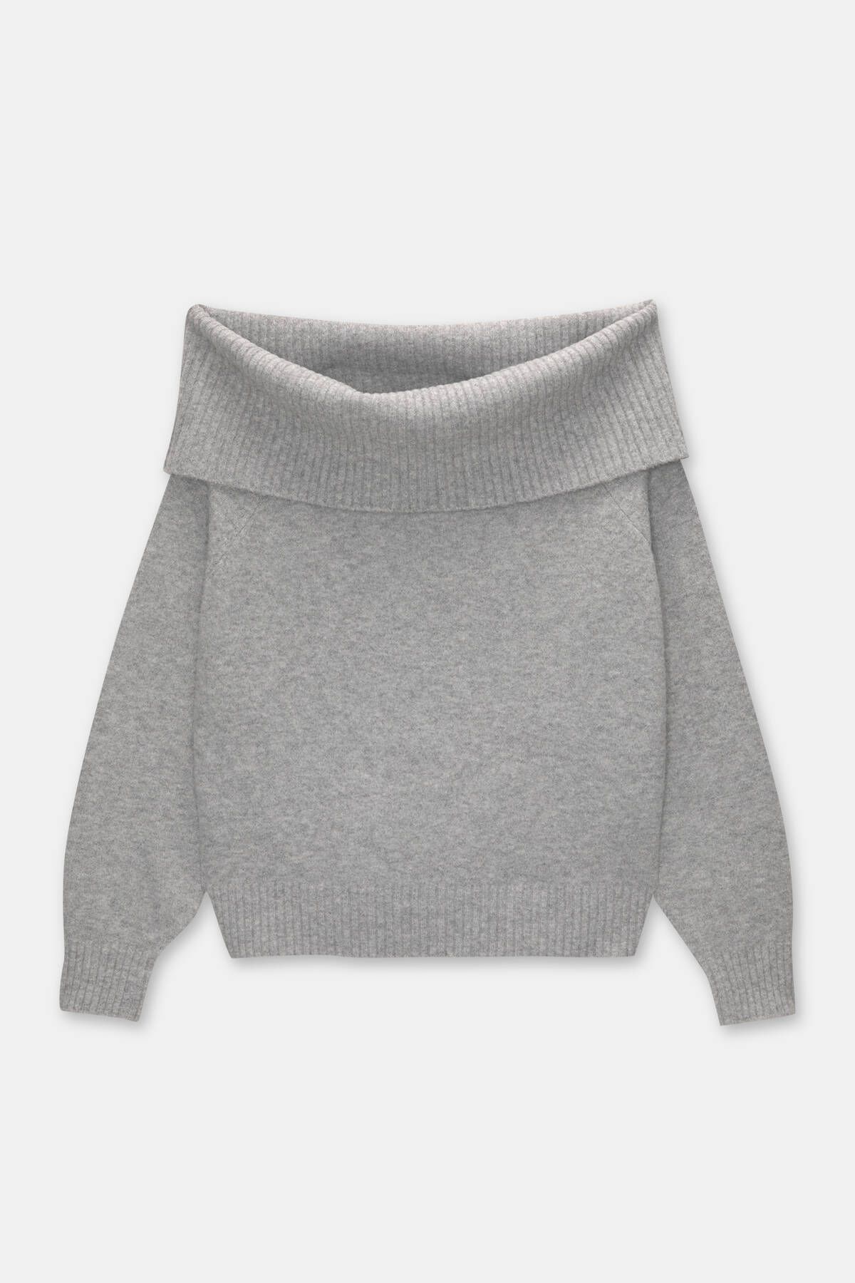 Pull & Bear-Soft jumper with Bardot neckline 5