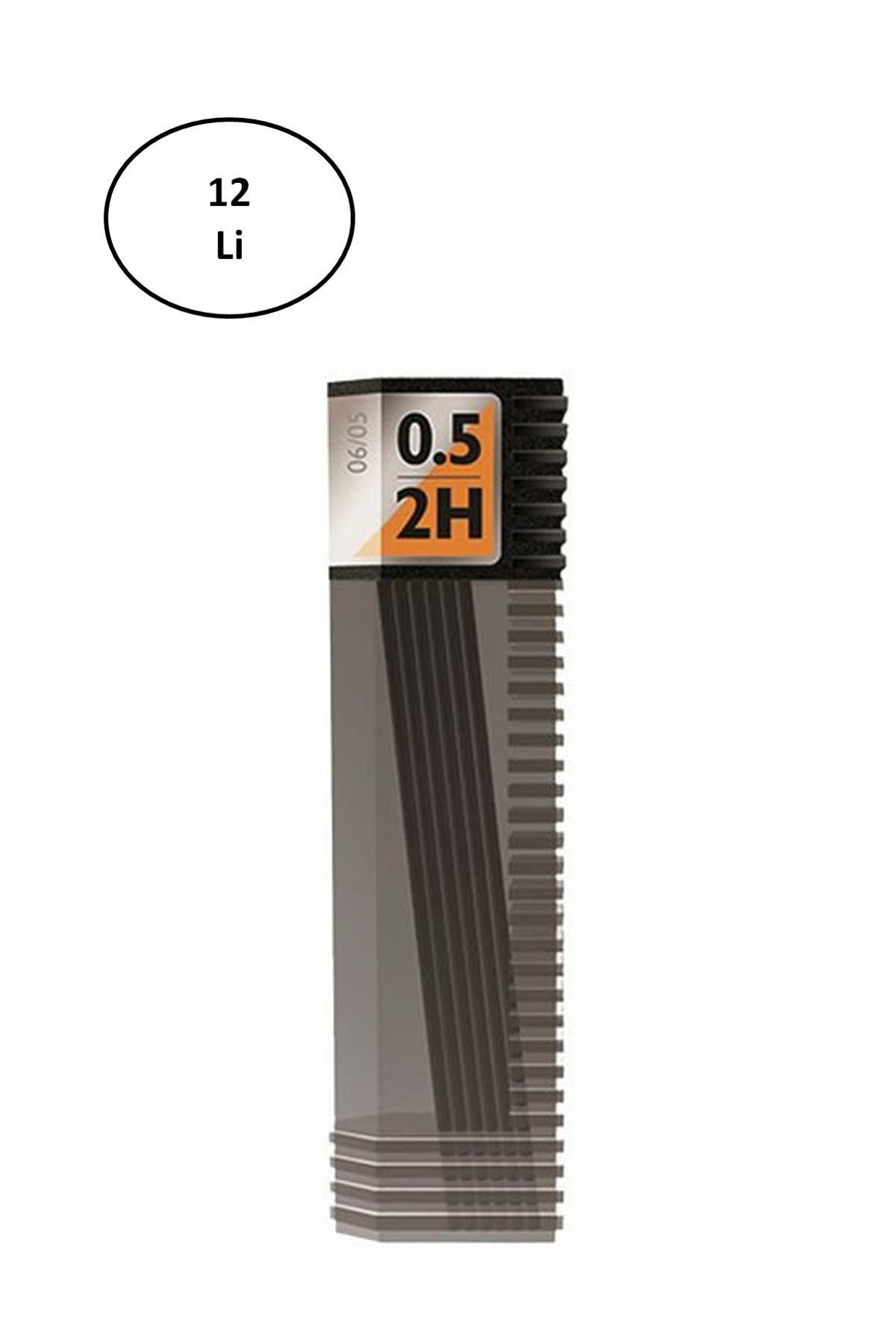 Nurum E Tİcaret Tombow LV-T-R5-RG Leader Spare Lead 0,5 mm 2H Klasik Kalem Ucu 12'li