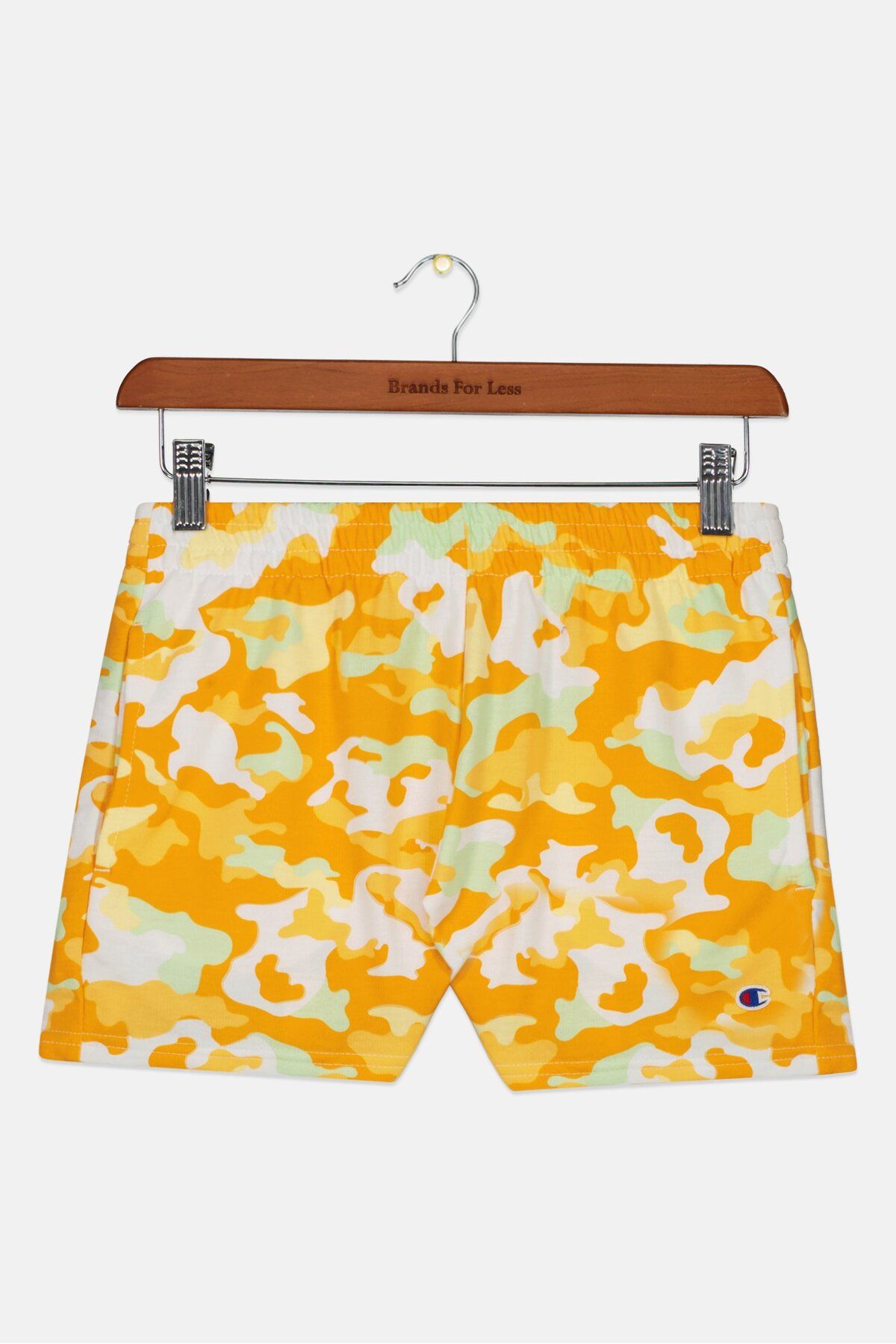 Champion-Kids Girl Camouflage Pull On Short, Orange 1