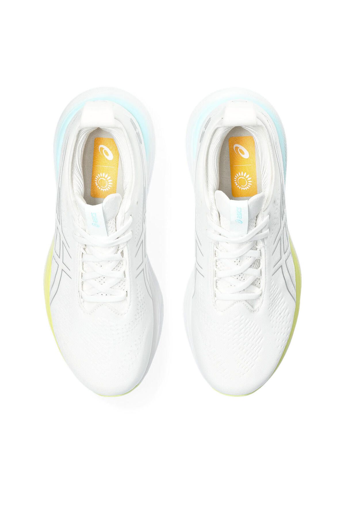 Asics کفش دویدن سفید زنانه Gel-nimbus 25