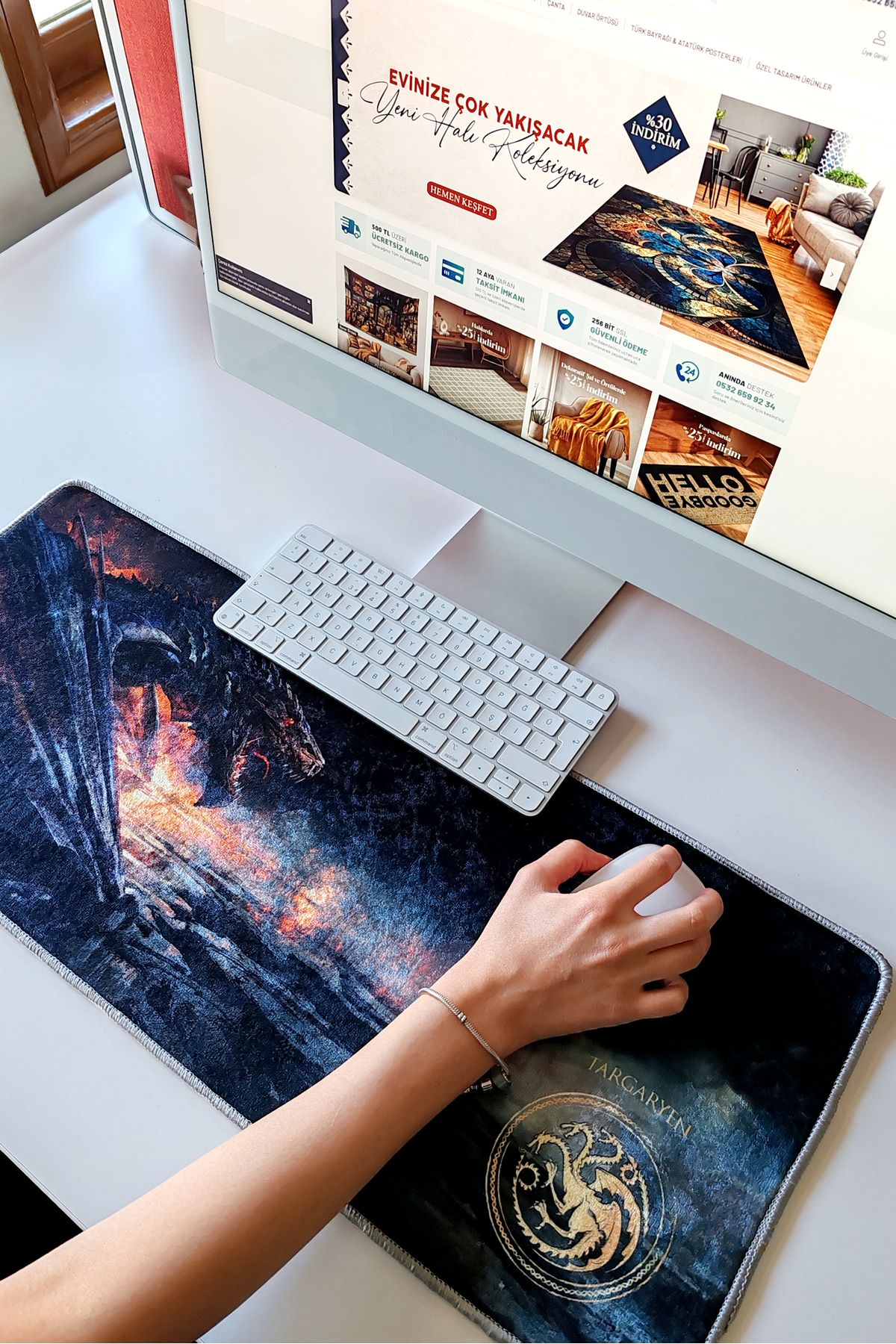 Vagonik-XL Large Size Gaming Mouse Pad - High Quality, Digital Printing, Non-Slip Base 2