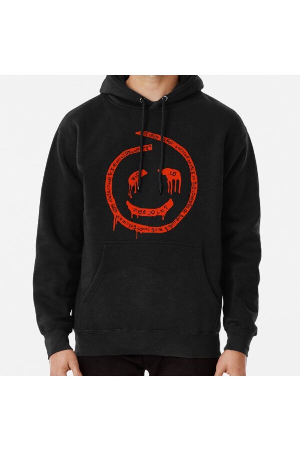 exans moda-The Mentalist - Red John - Tiger Tiger Printed Hooded Sweatshirt 1