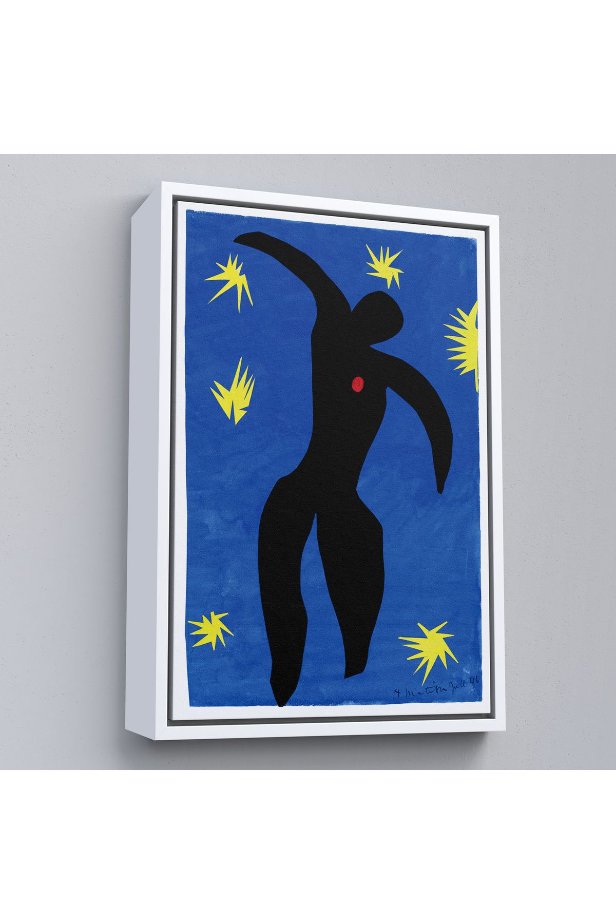 krmnyatırım Çerçeveli Henri Matisse - Icarus Tablo-7325