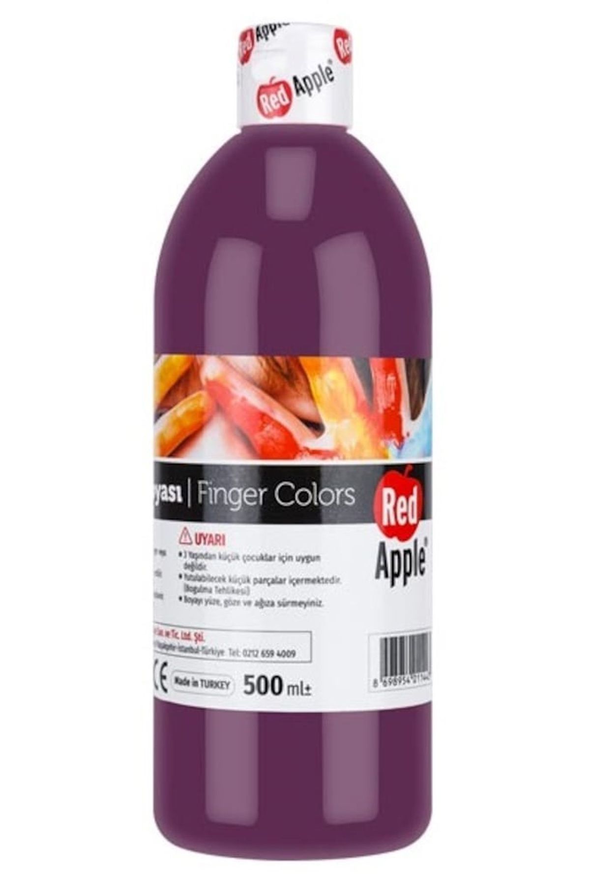 Angoravi Red Apple Neon Parmak Boyası 500 gr. Mor