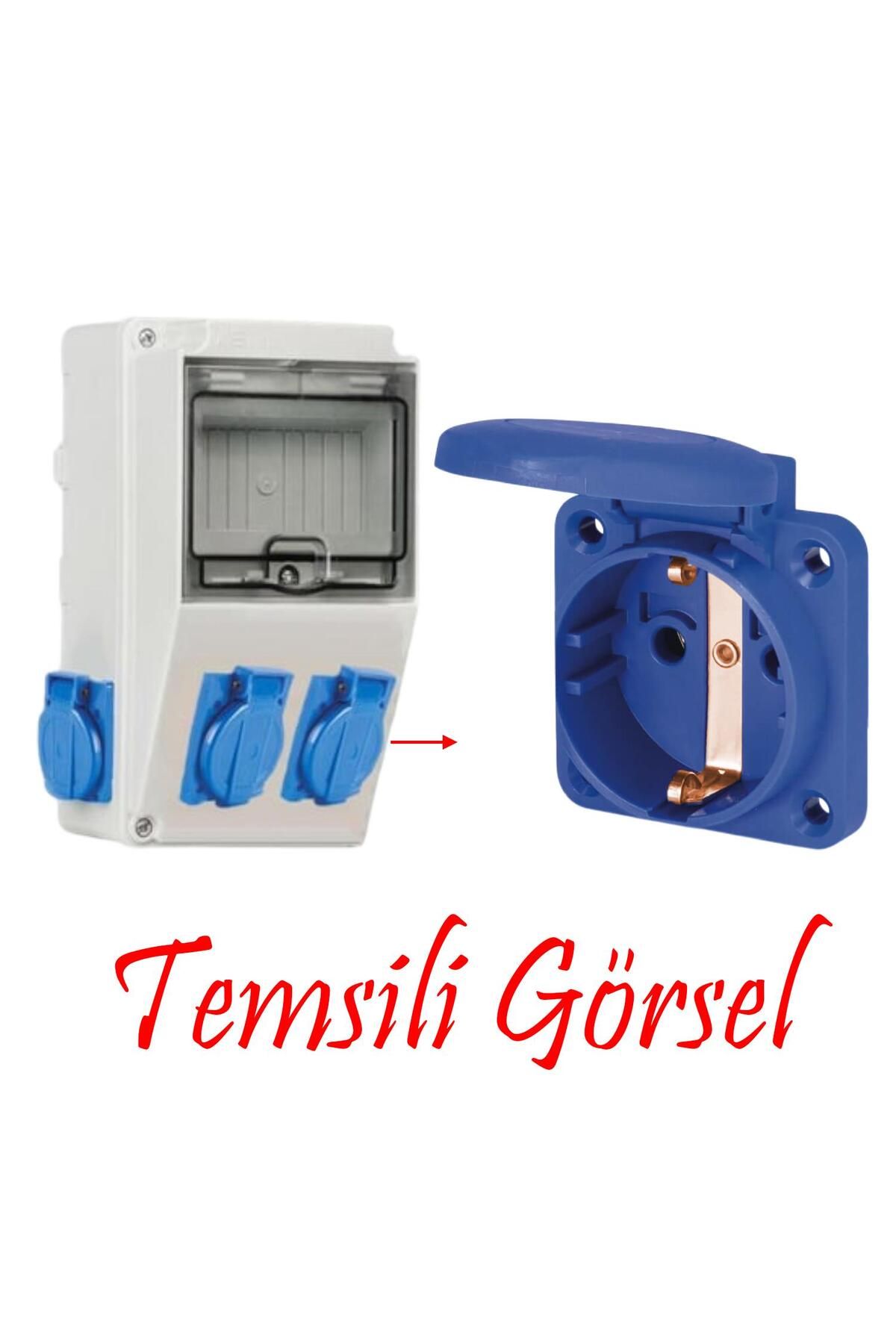 NZB-Panel Socket - 220V Monophase Grounded Plug Transformer Combination Board with Wireless Terminal 3