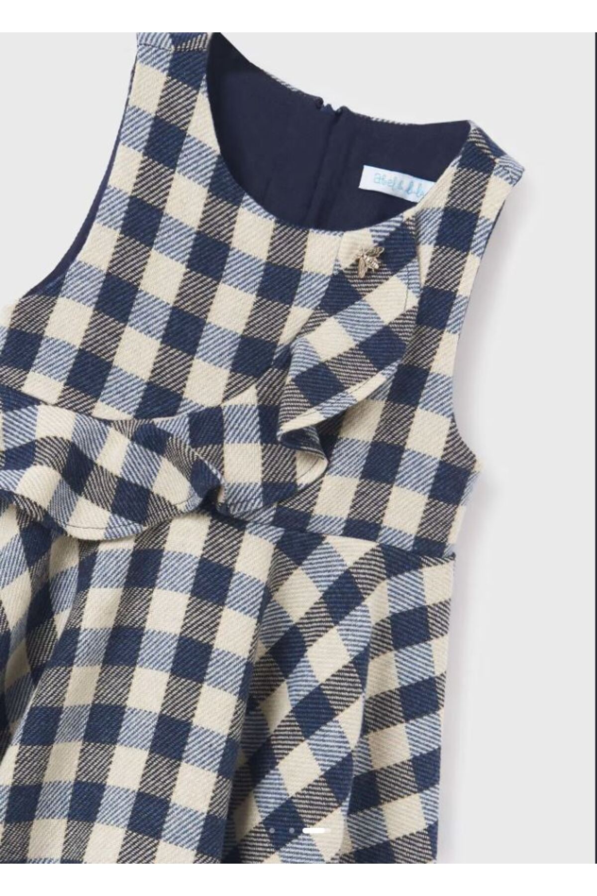 Abel & Lula Abel&lula kız çocuk ekose jile 5550 fotoğrafı 2 (önizleme)