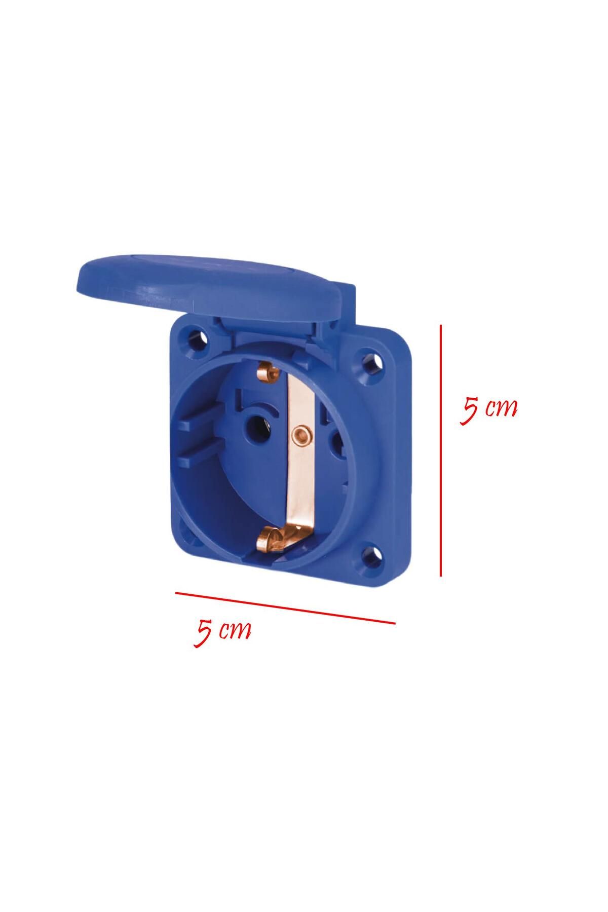 NZB-Panel Socket - 220V Monophase Grounded Plug Transformer Combination Board with Wireless Terminal 4