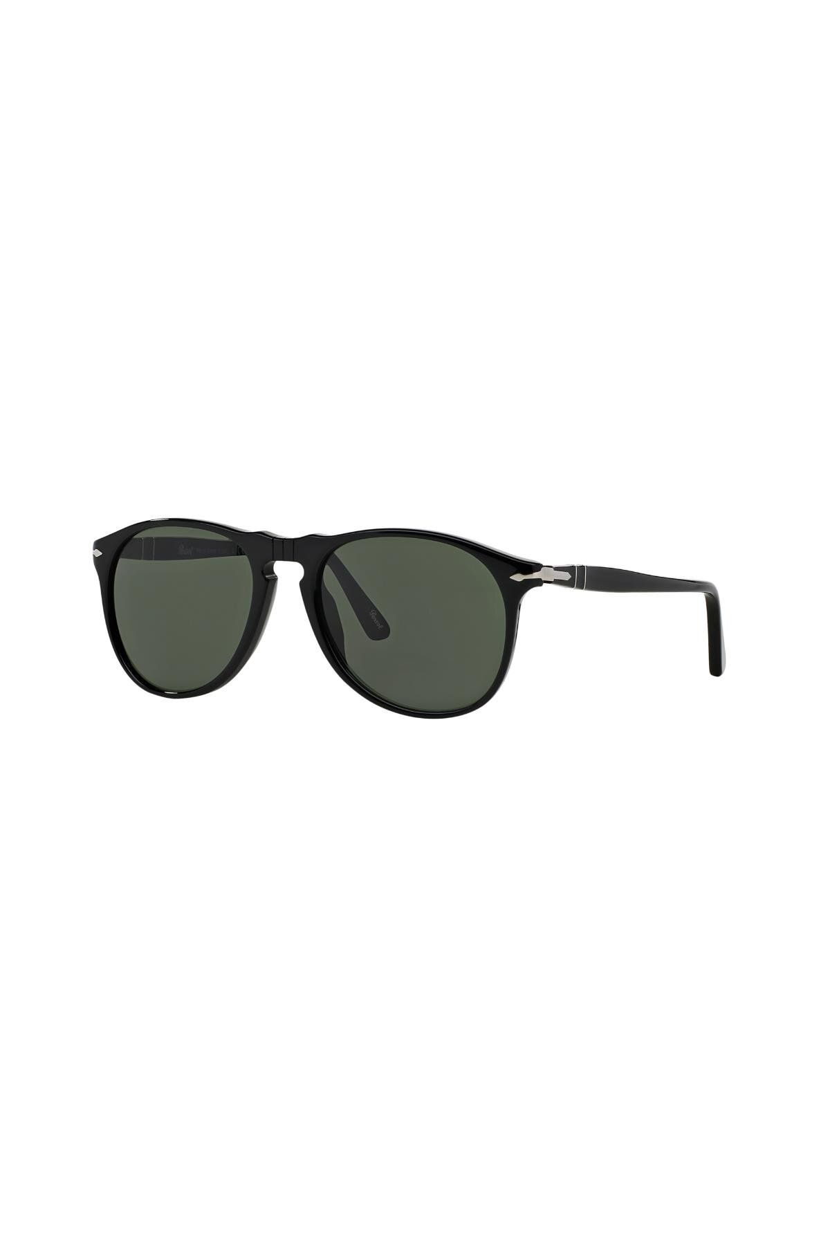 عینک آفتابی مشکی مردانه سیاه 0po9649s 95 31 55 Persol