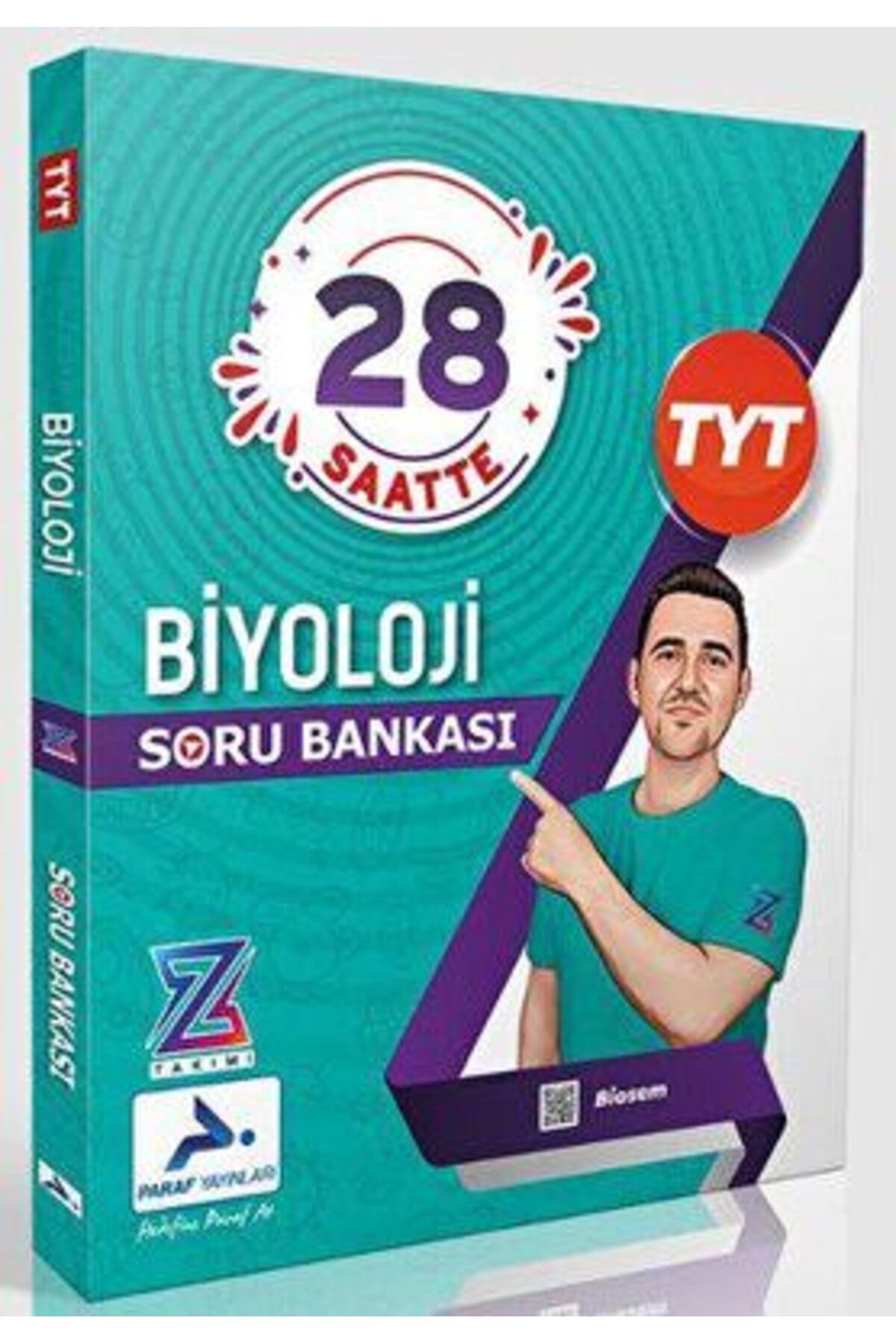 Paraf Yayınları Paraf Yayınları Z Takımı Tyt Biyoloji Soru Bankası