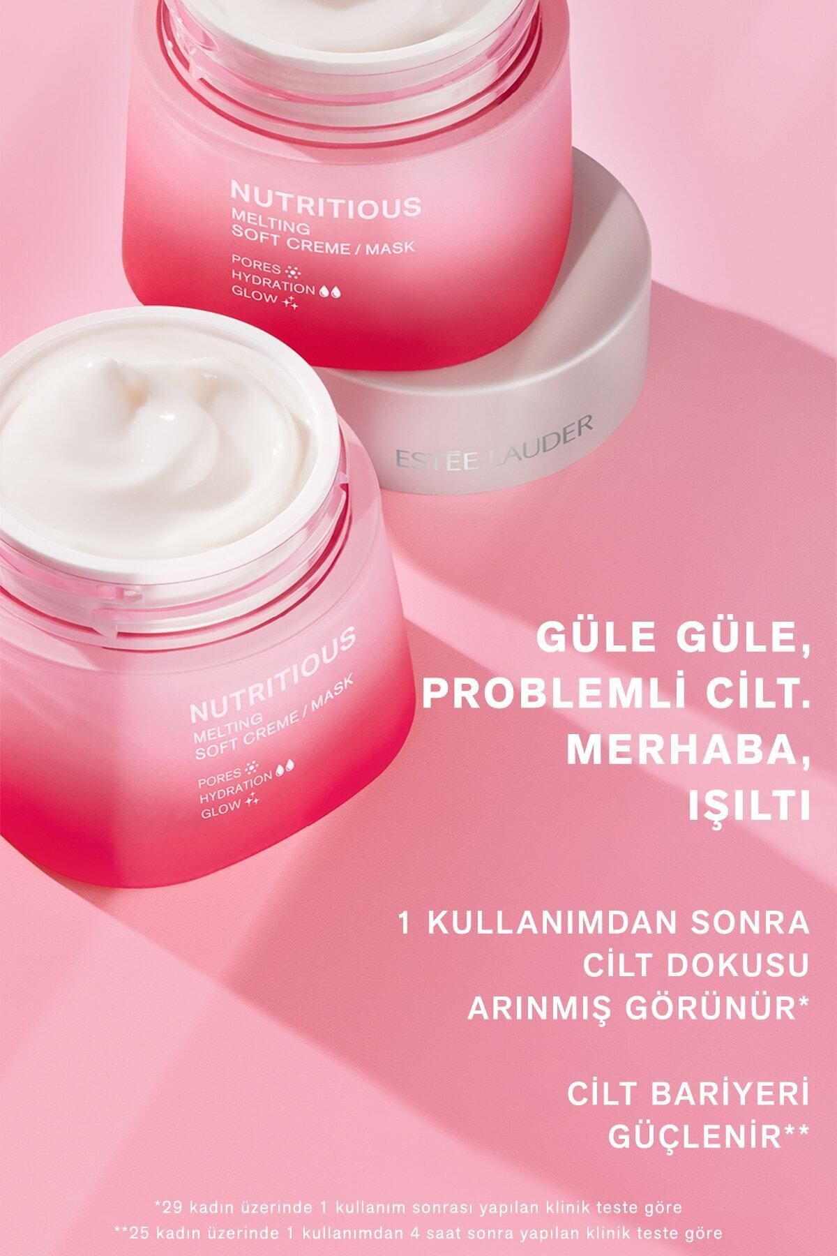 Estee Lauder Gözenek Karşıtı Cilt Bakım Seti - Nutritious Temizleyici 125ml, Serum 7ml, Krem 5ml, Göz Kremi 5ml-4