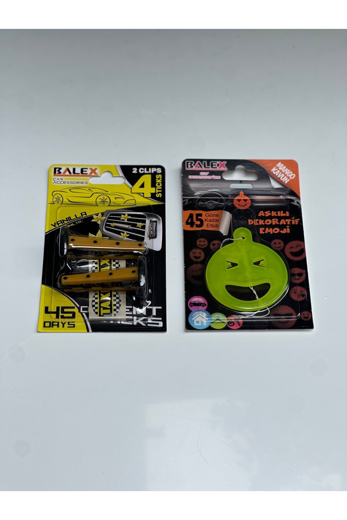 BALEX 2 ‘Li Car Vent Sticks Vanilla & Mango Kavun