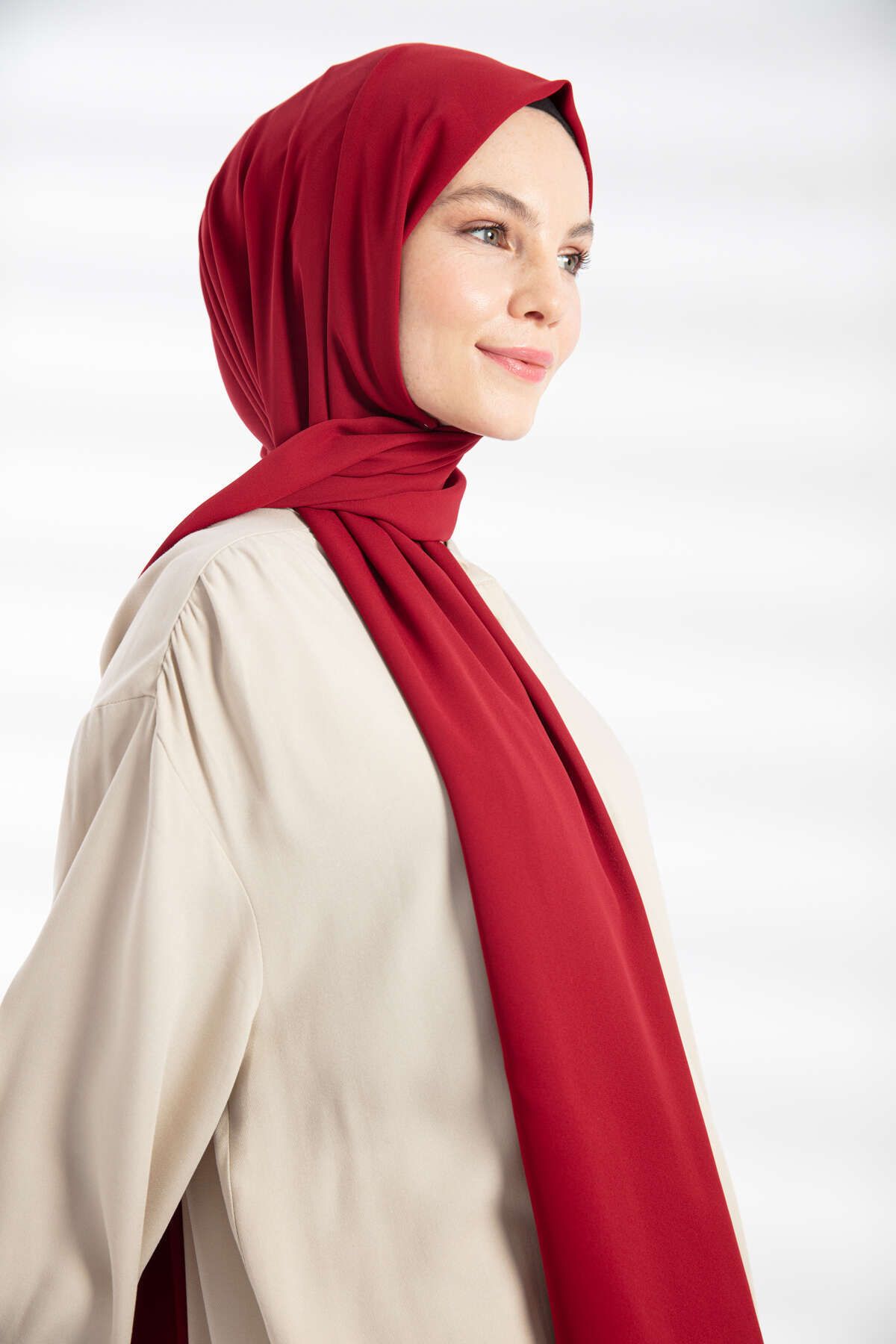 Krep Şal Vişne - 4