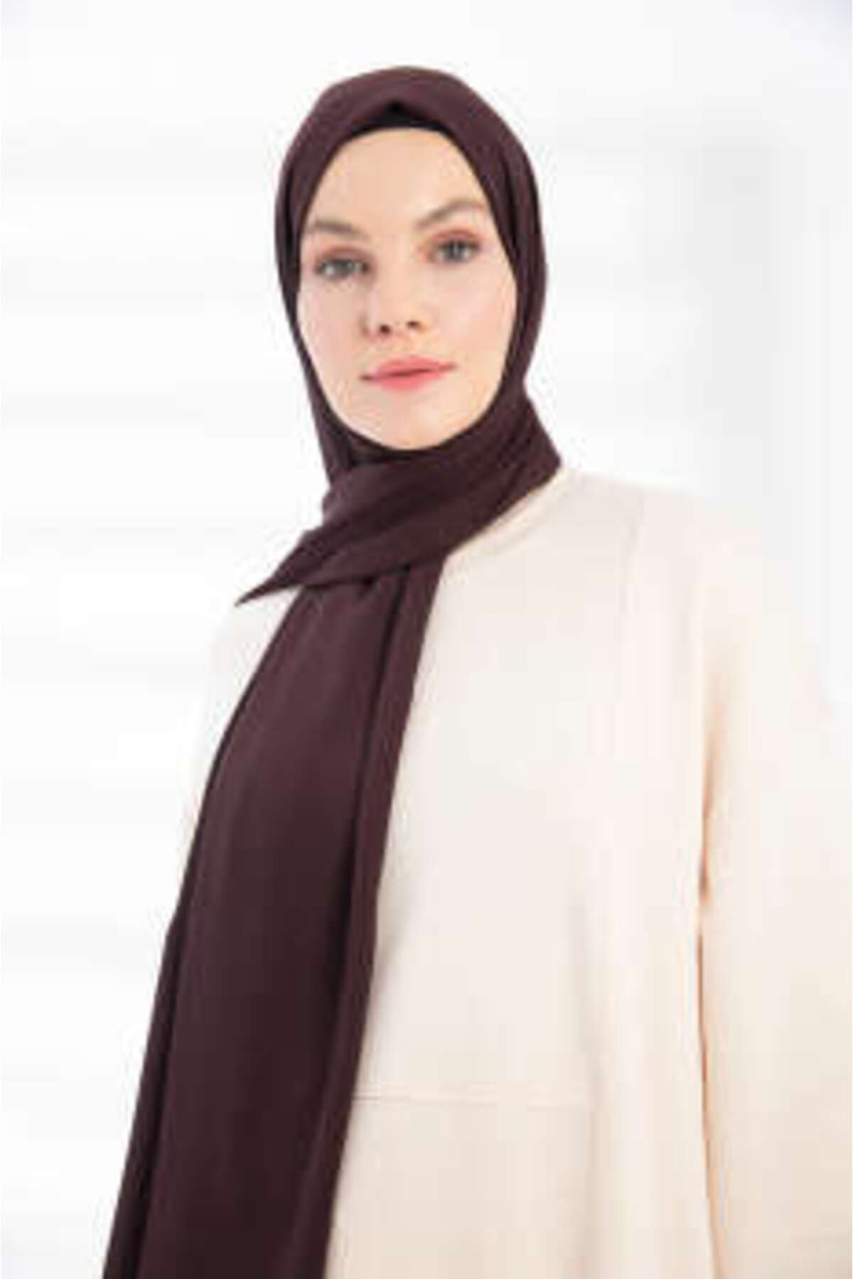 PURESCARFS-Dark Crepe Shawl 2