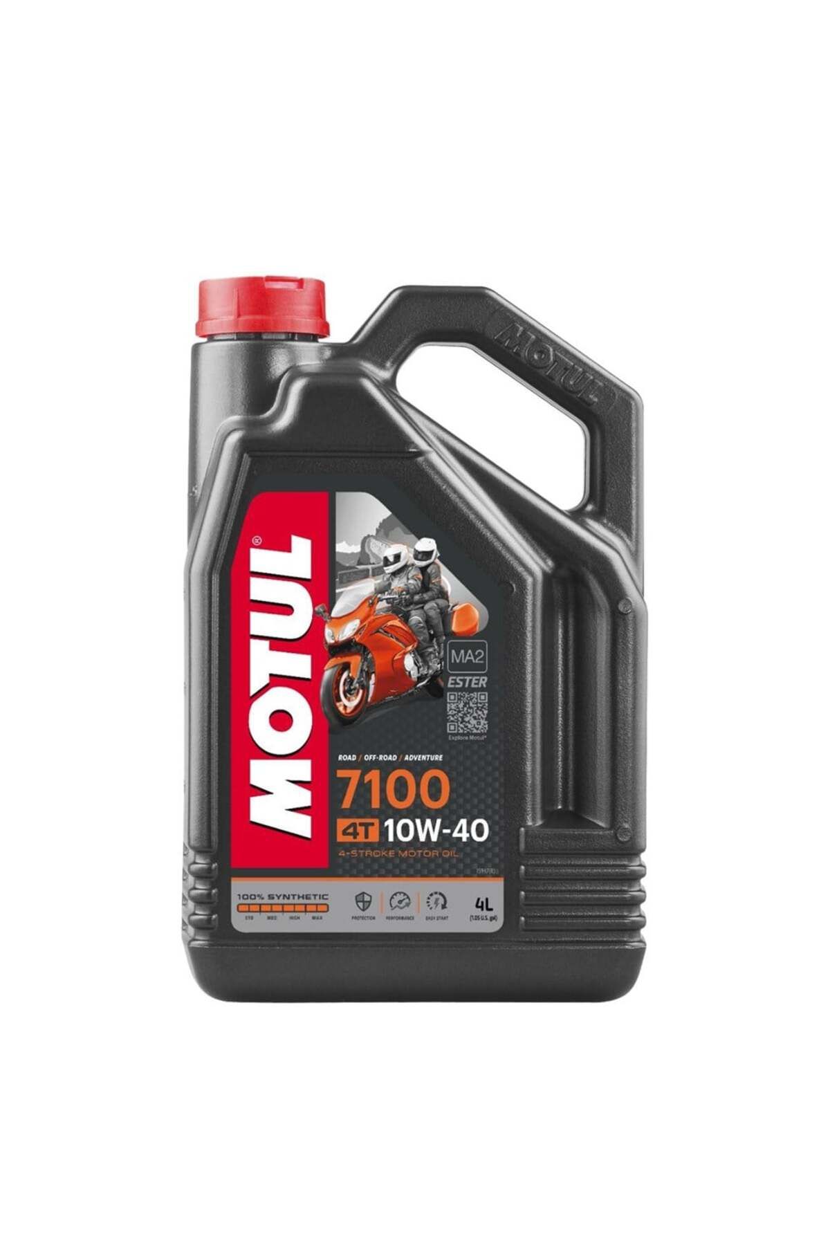 Motul 7100 10w40 4 Lt. 4 Zamanlı Motosiklet Yağı Made In France