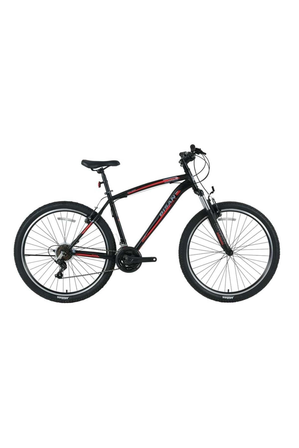 Elioure Erkek Dağ Bisikleti 46cm V 26 Jant 21 Vites Mat Siyah-Turuncu