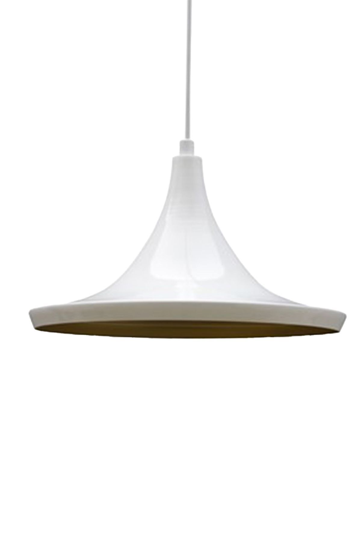 Bamyum-Large White Metal Chandelier Kitchen Bedroom Living Room Hall Cafe Office Patisserie Desktop Pendant Lamp 4