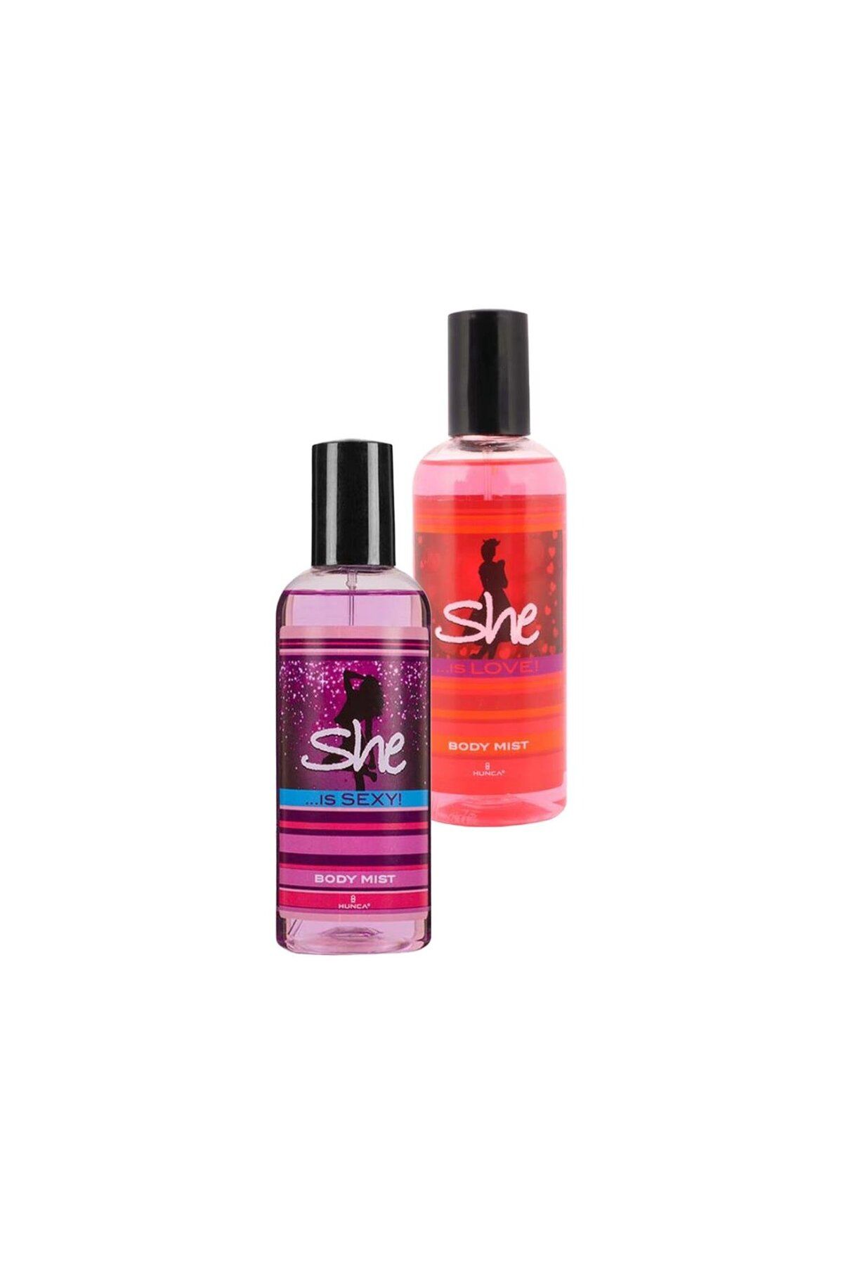 Hunca She Body Mist Is Sexy Is Love 2 li Set Kadın