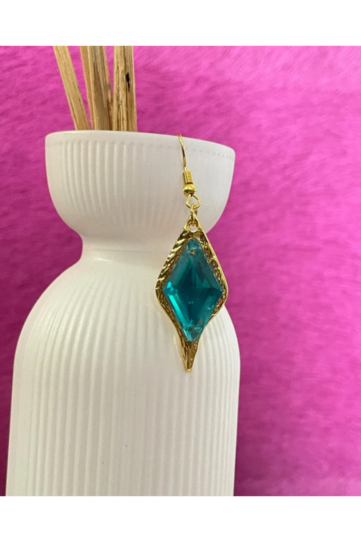 Kirastore-Genshin I. Game Character Kaeya Single Cosplay Earrings 3