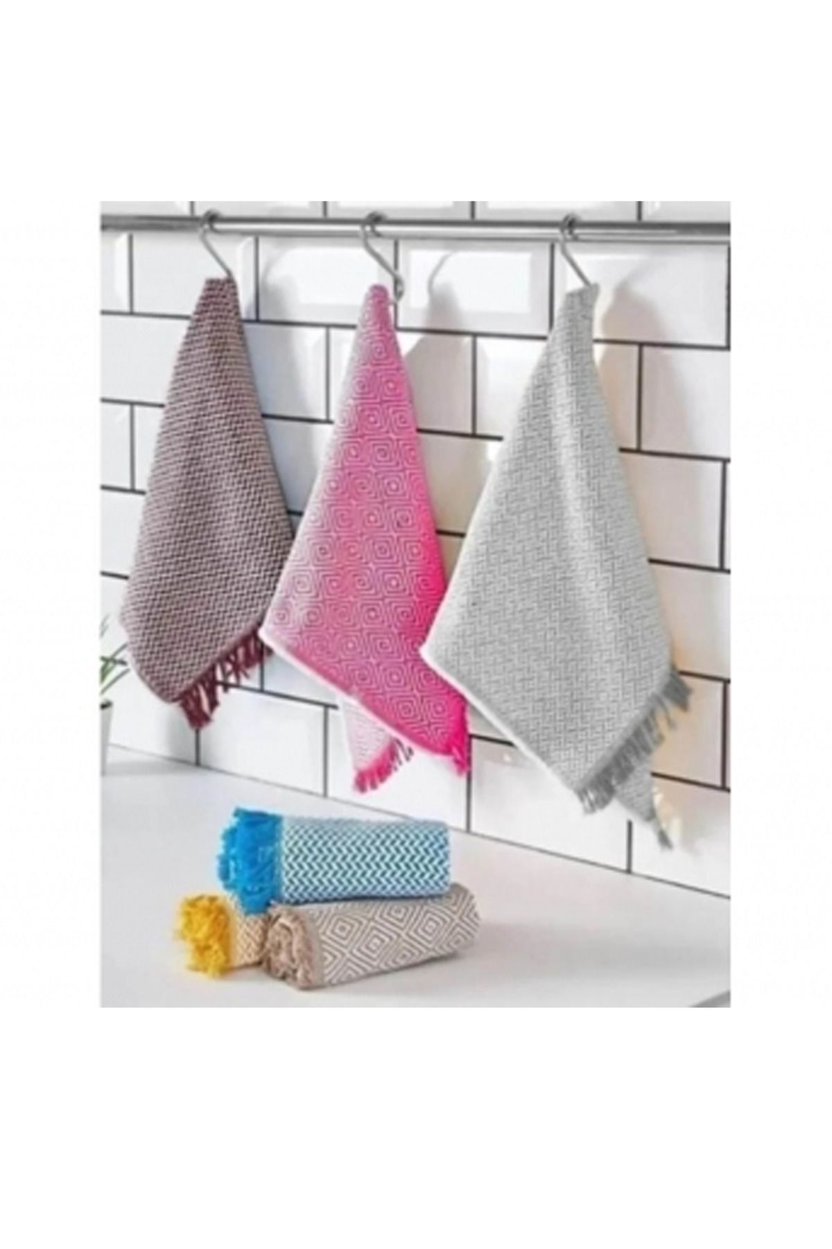 DELİORMAN-3-Piece 30x50 Cm Kitchen Towels - Royaleks-EV332 1