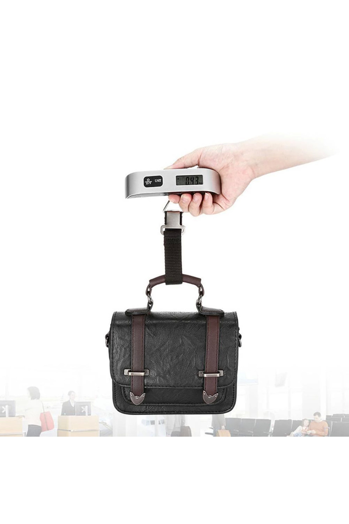 artlab Art Dijital Bagaj Tartısı Ve Bagaj Ölçeği 30 Kg'a Kadar Dara Fonksiyonlu Lab