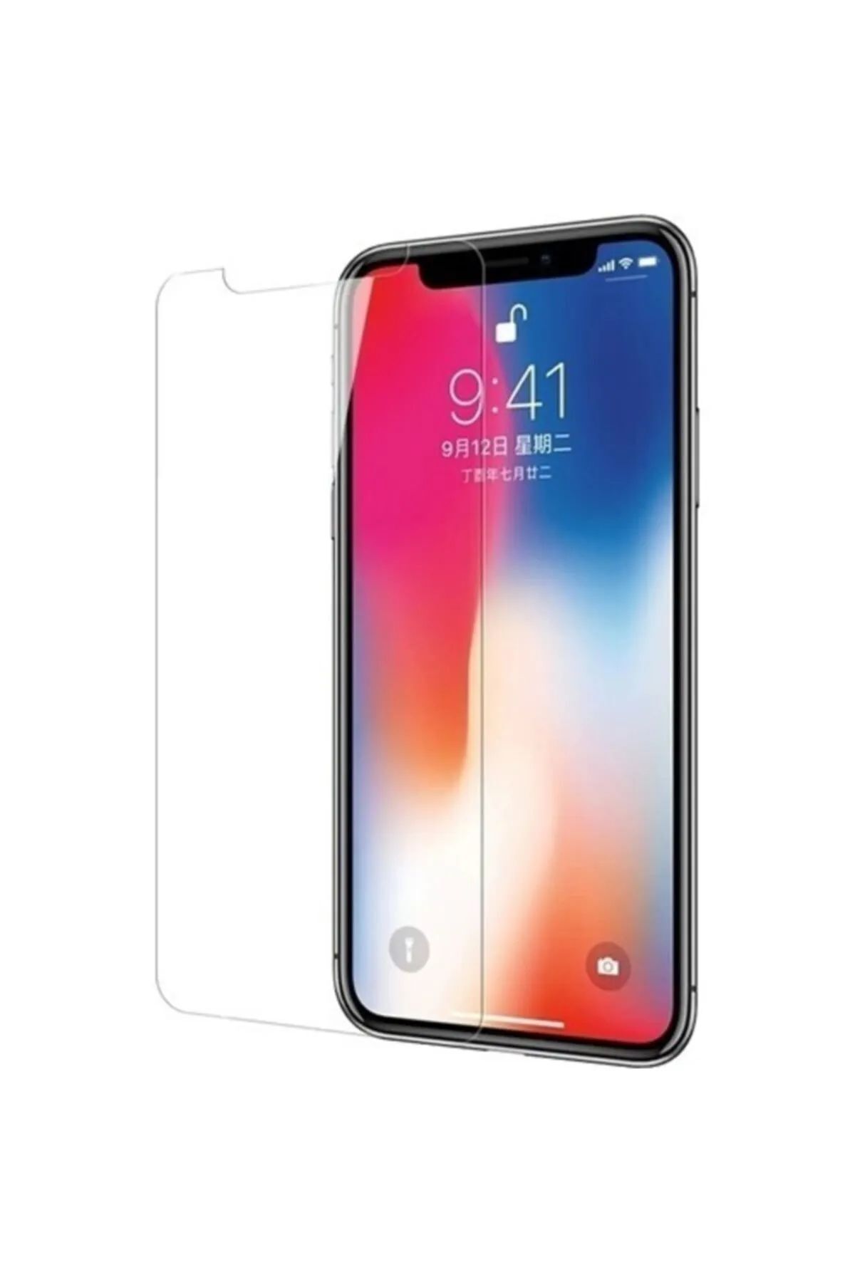 MR RZN STORE Iphone 11 Uyumlu Premium Ekran Koruyucu 9h Sert Temperli Kırılmaz Cam Koruma Şeffaf