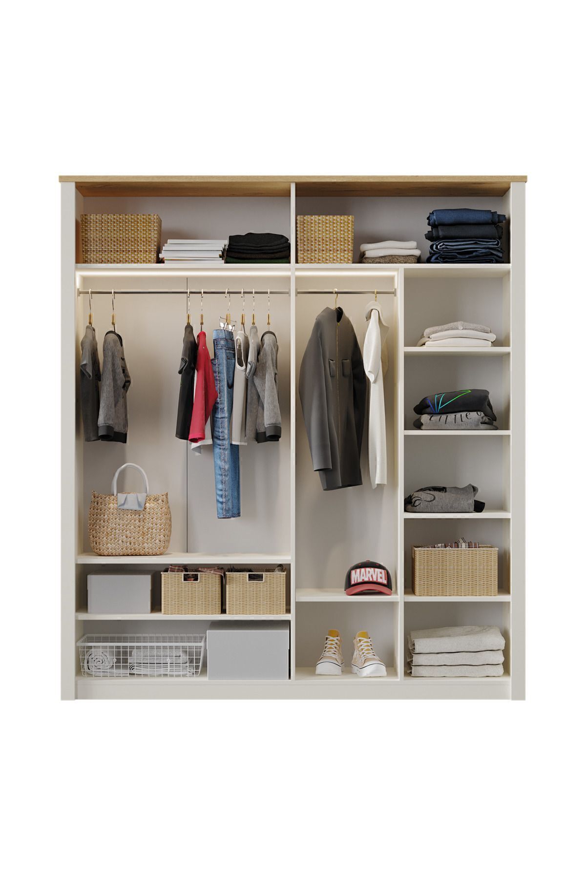 Almila Corso 4 Kapaklı Dolap fotoğrafı 7 (önizleme)