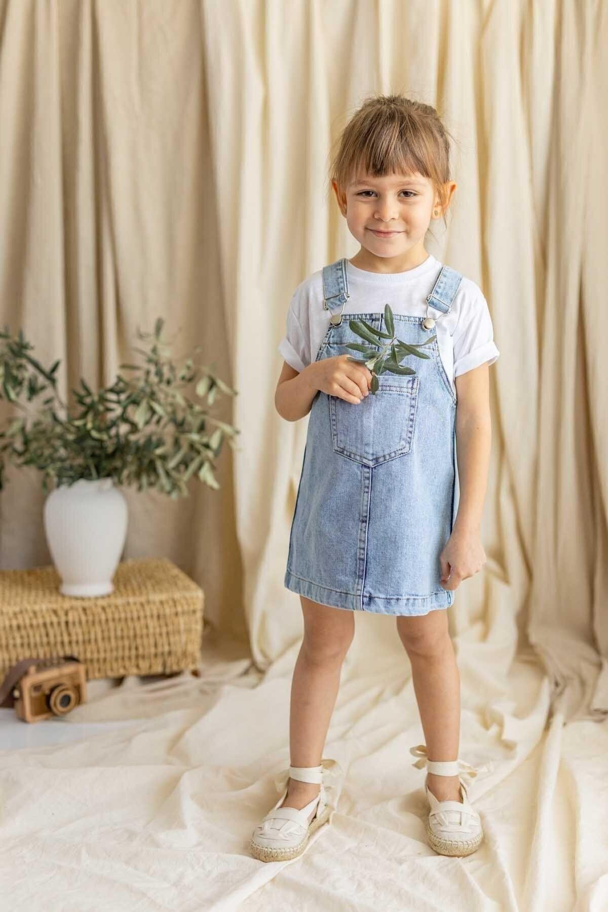 Oliven The Kid Kot Jile Elbise Mavi fotoğrafı 4 (önizleme)