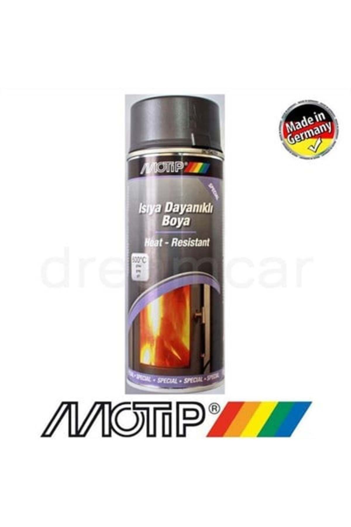 Motip Gri 600°c Isıya Dayanıklı Boya 400ml Made In Germany 420146