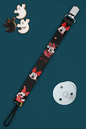 Apptakı Desenli Bebek Emzik Askısı Emzik Zinciri Emzik Tutacağı Emzirme Akses...